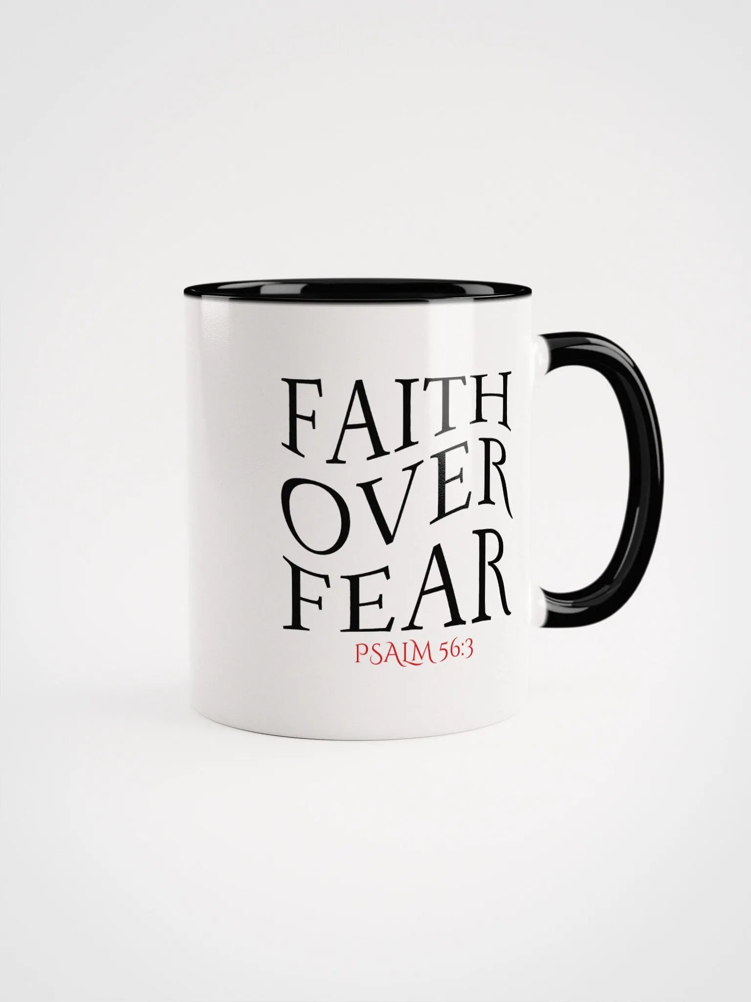 Faith Over Fear Ceramic Mug product image (1)