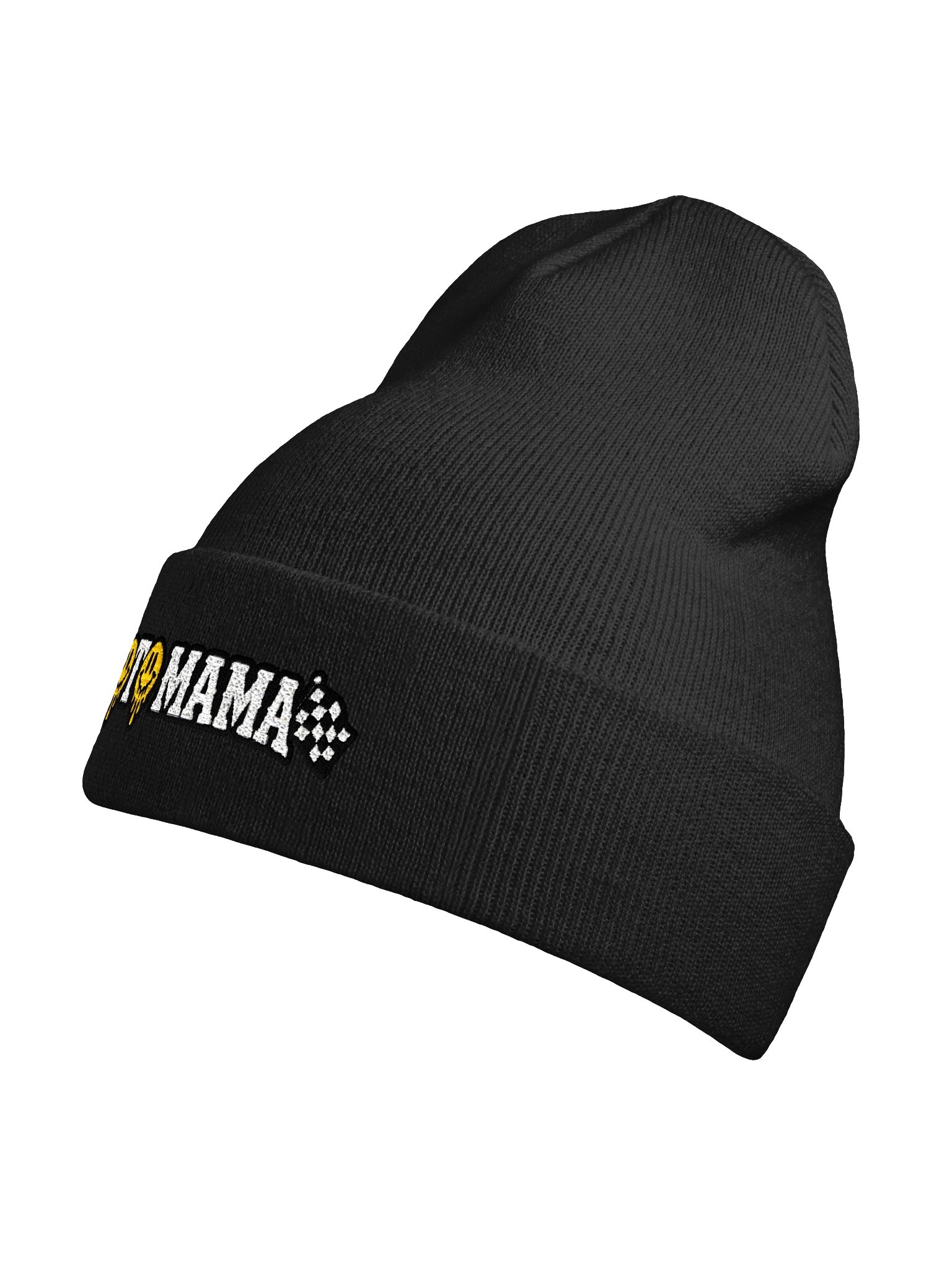 Black Moto Mama Beanie product image (9)
