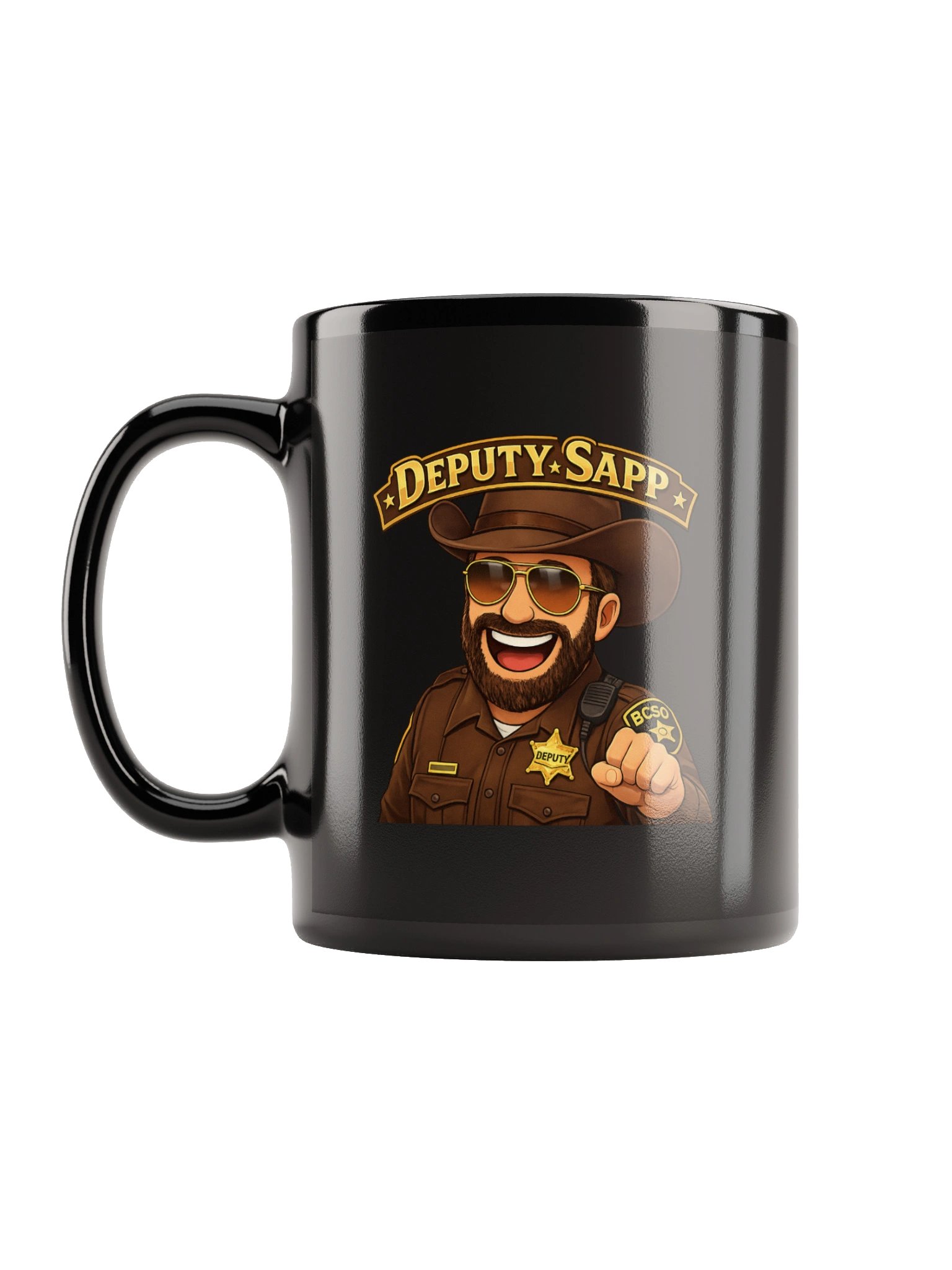 Deputy Sapp BCSO Badge Mug product image (1)
