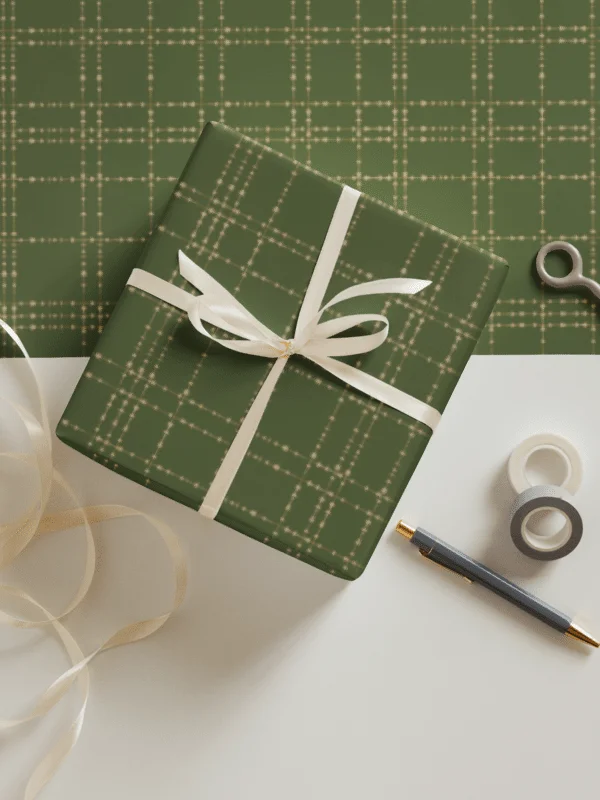 Bluebird Wrapping Paper Set 2 in Green product image (2)