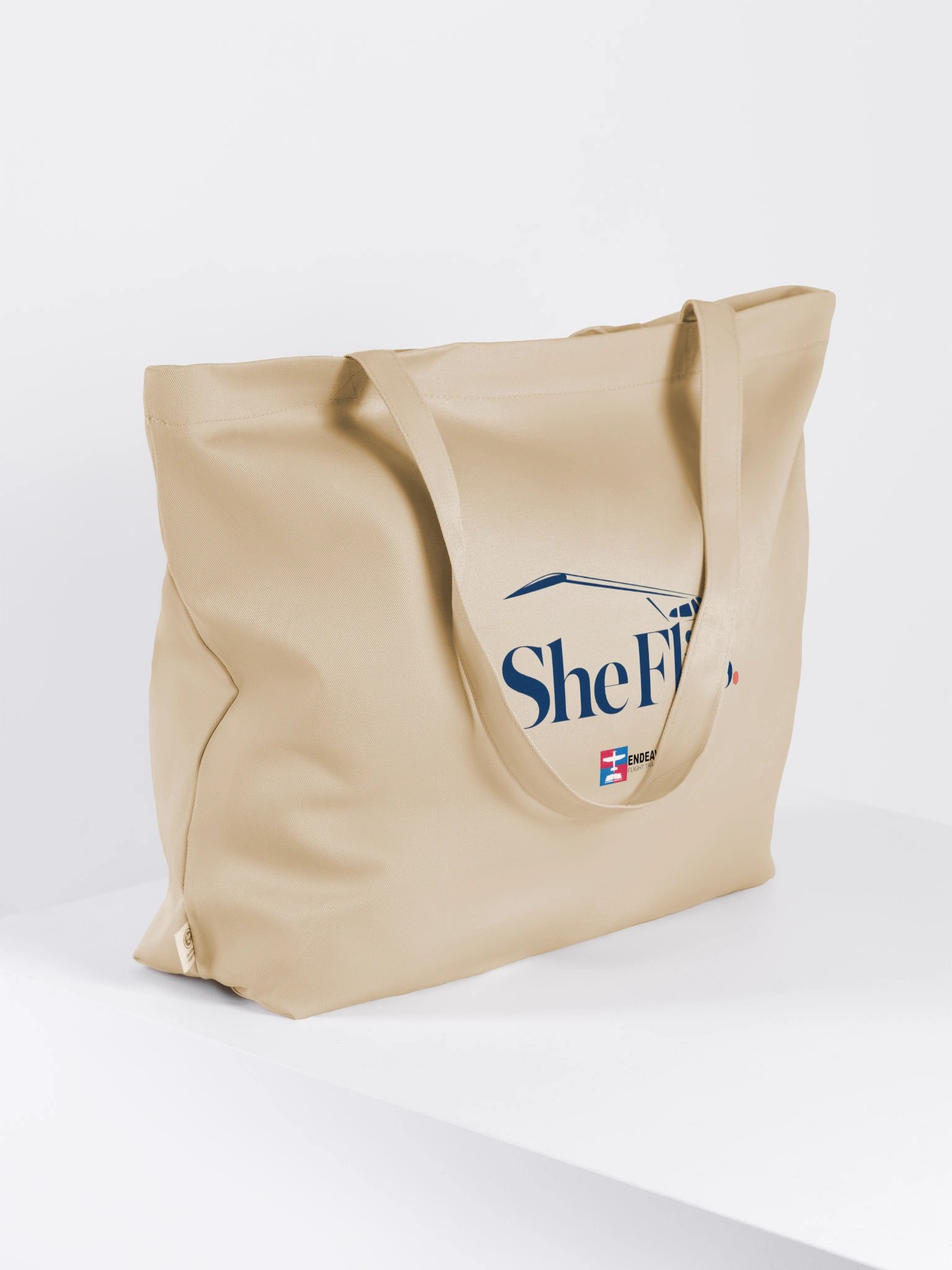 She Flies Airplane Logo Tote product image (4)