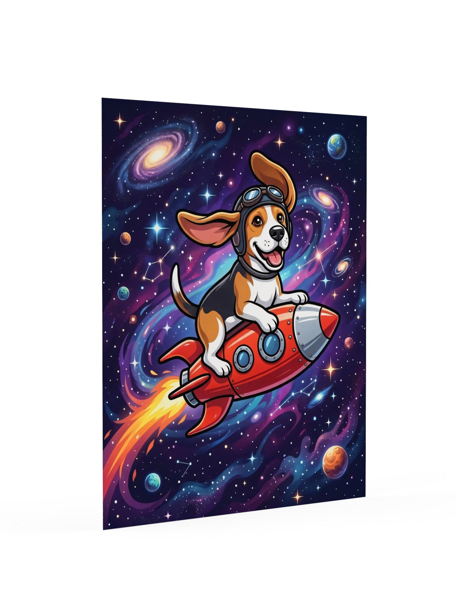Rocket Beagle Poster product image (16)