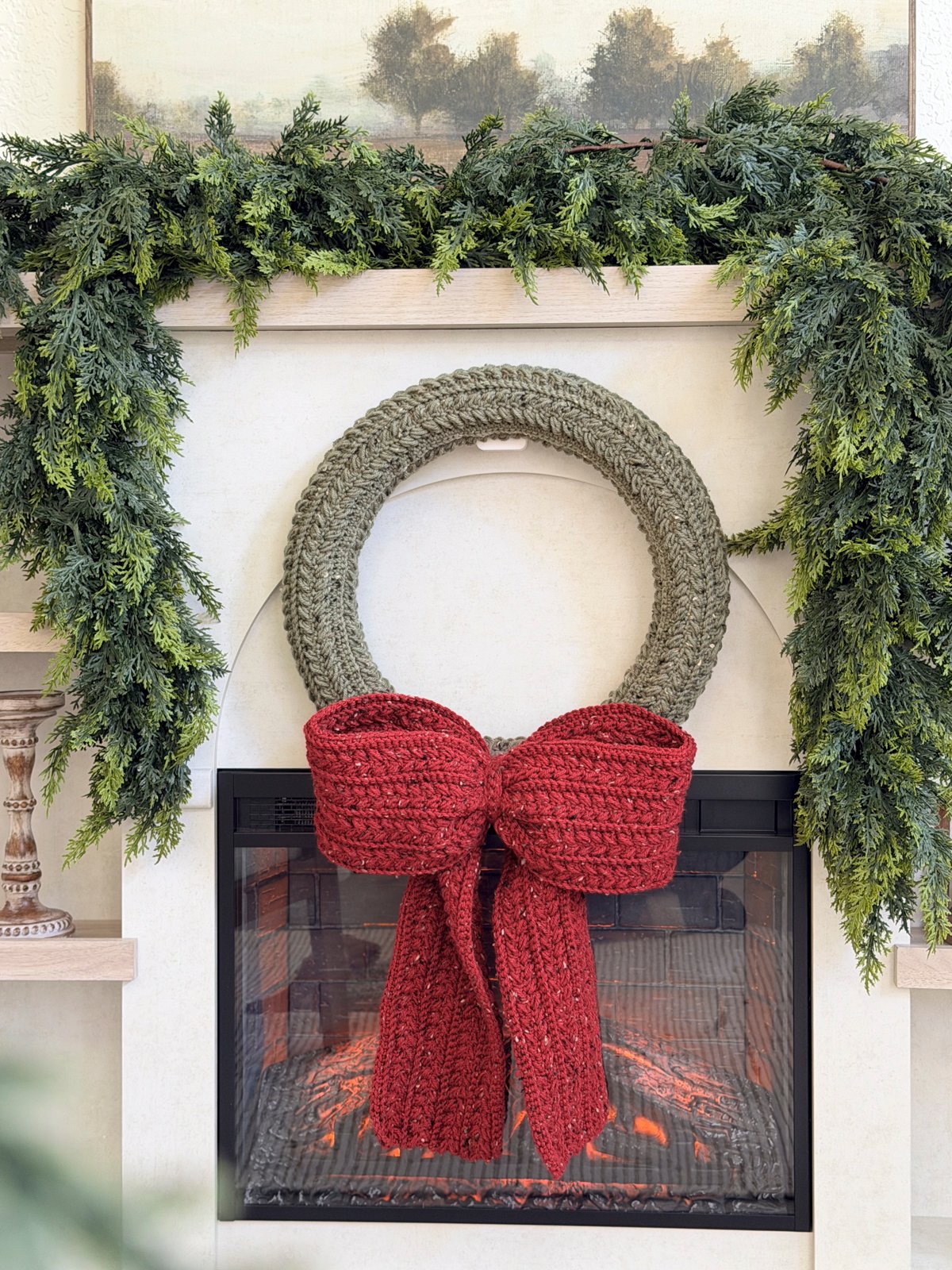 Wheat Stitch™ Wreaths Crochet Pattern product image (5)