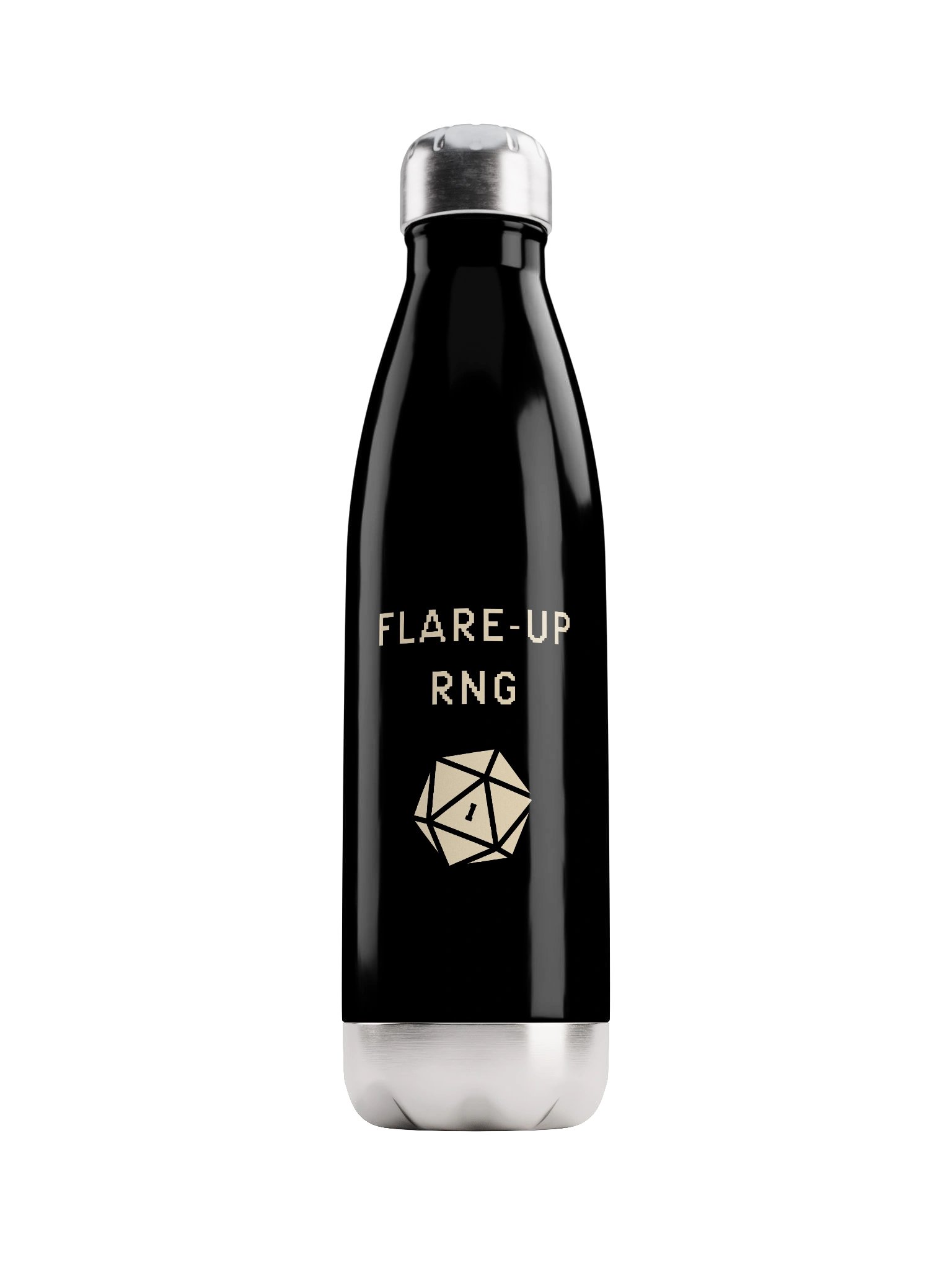 Flare-Up RNG Water Bottle | Chronic Illness & Spoonie Gamer Hydration product image (1)
