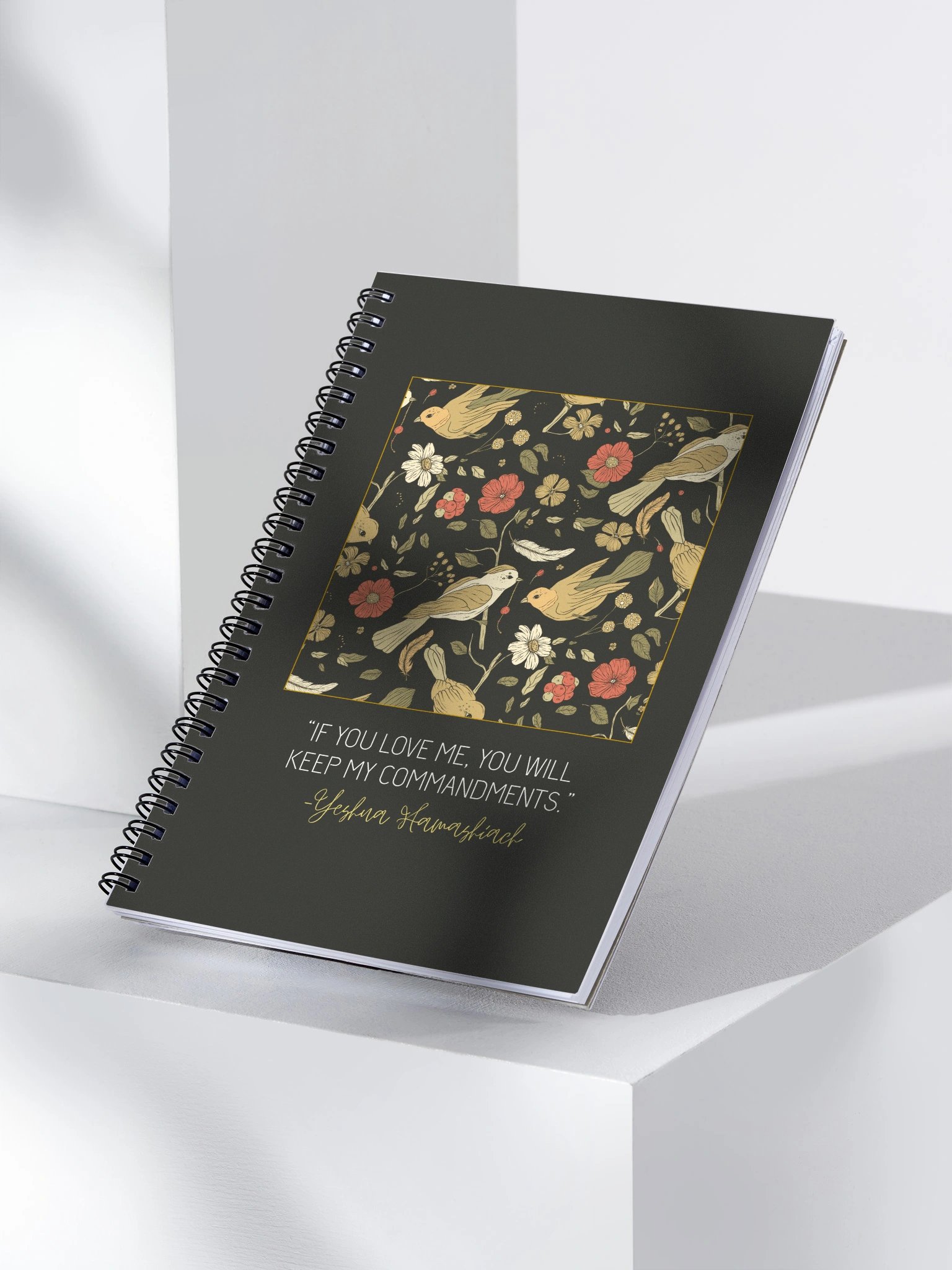 Yeshua's Commandments Spiral Notebook product image (3)