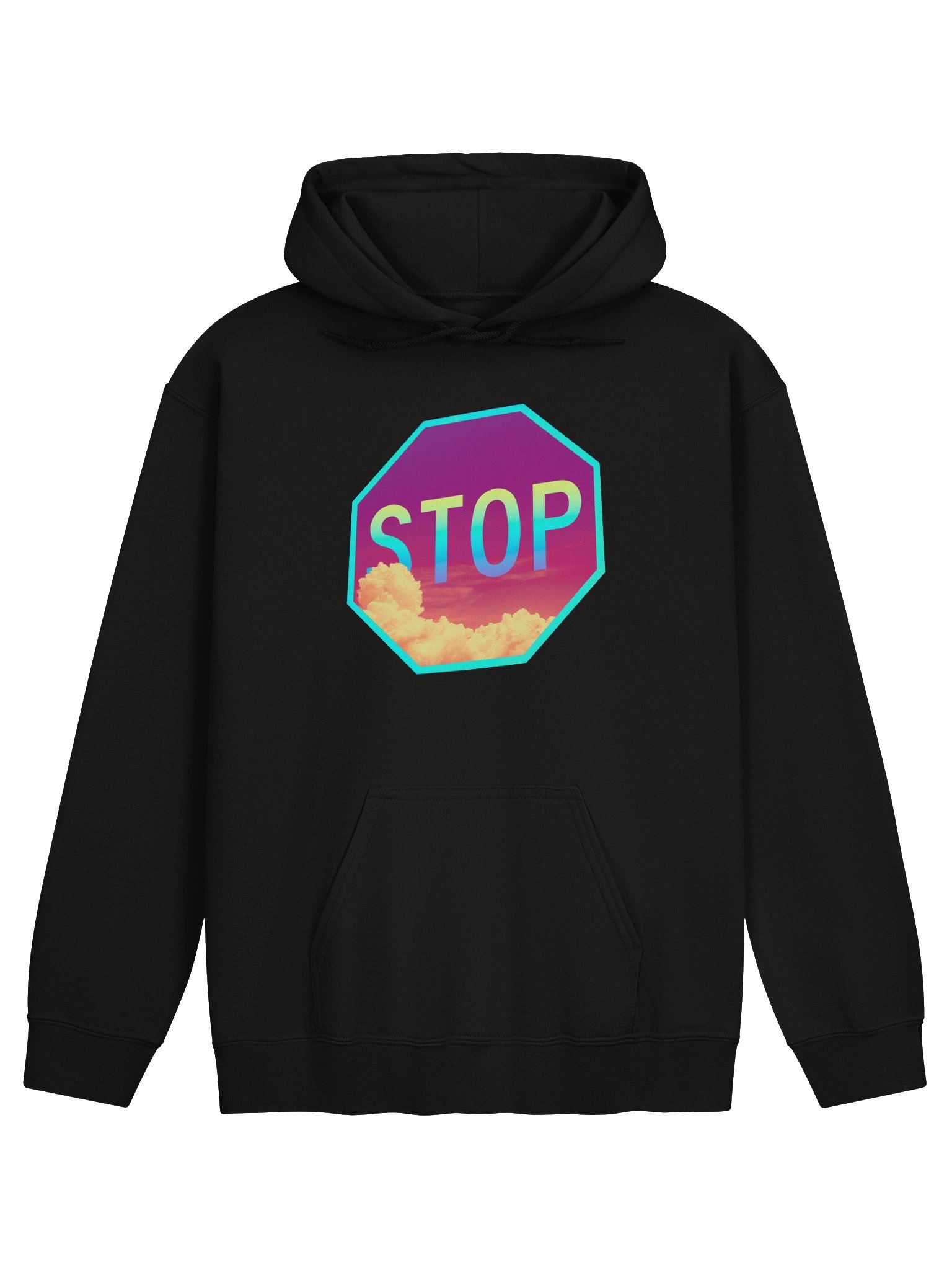 Stop Sign Clouds (Hoodie) product image (1)