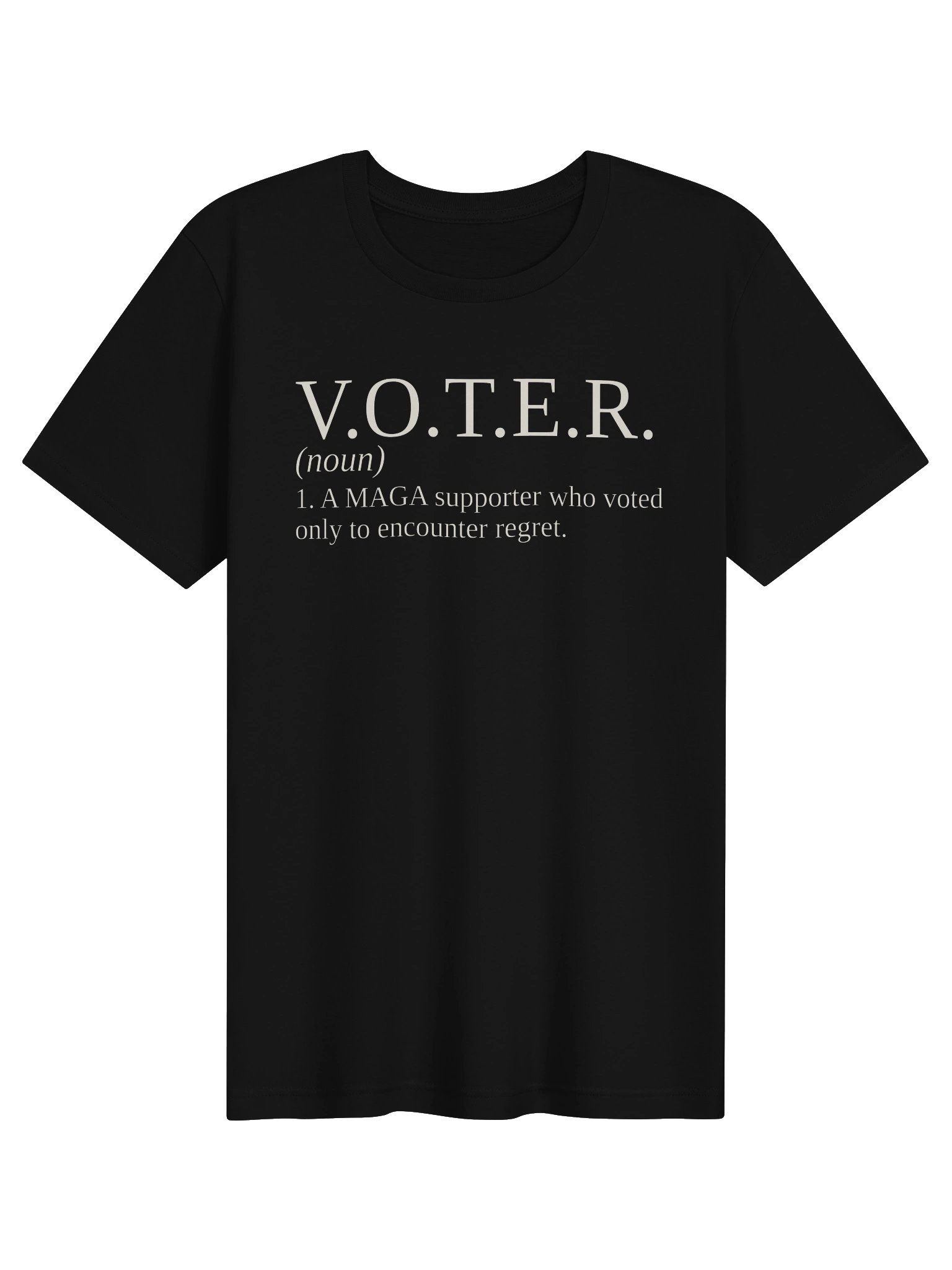 MAGA V.O.T.E.R. — Dictionary Tee (Dark Colors) product image (2)