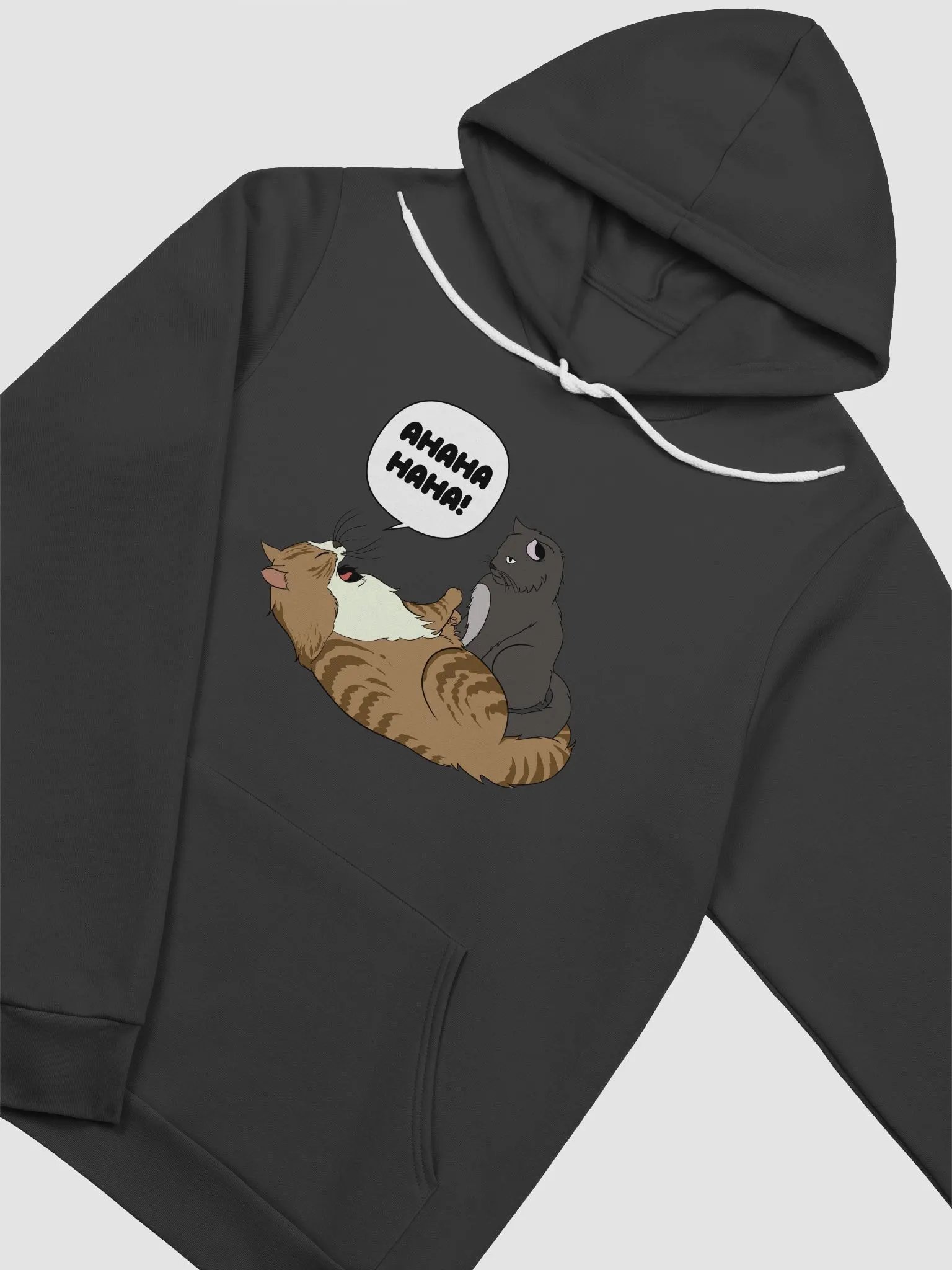 AHAHA Cat - Draw String Hoodie product image (1)