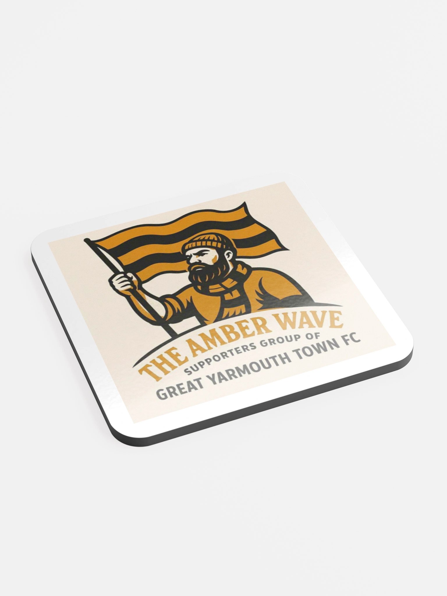 Amber Wave Flag Bearer Coaster product image (2)