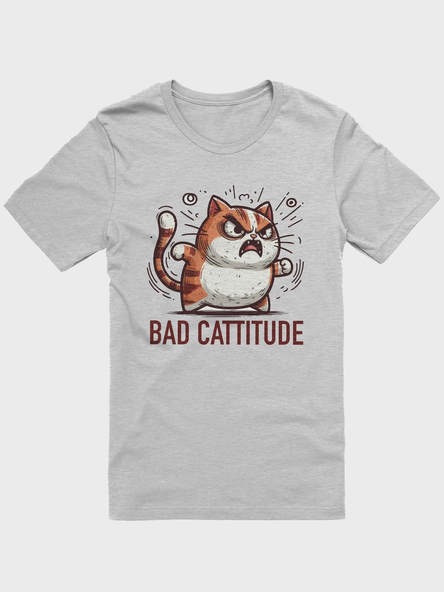 Bad Cattitude T-Shirt product image (7)