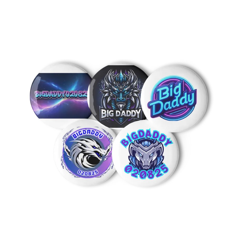 bigdaddy pins (assorted) product image (11)