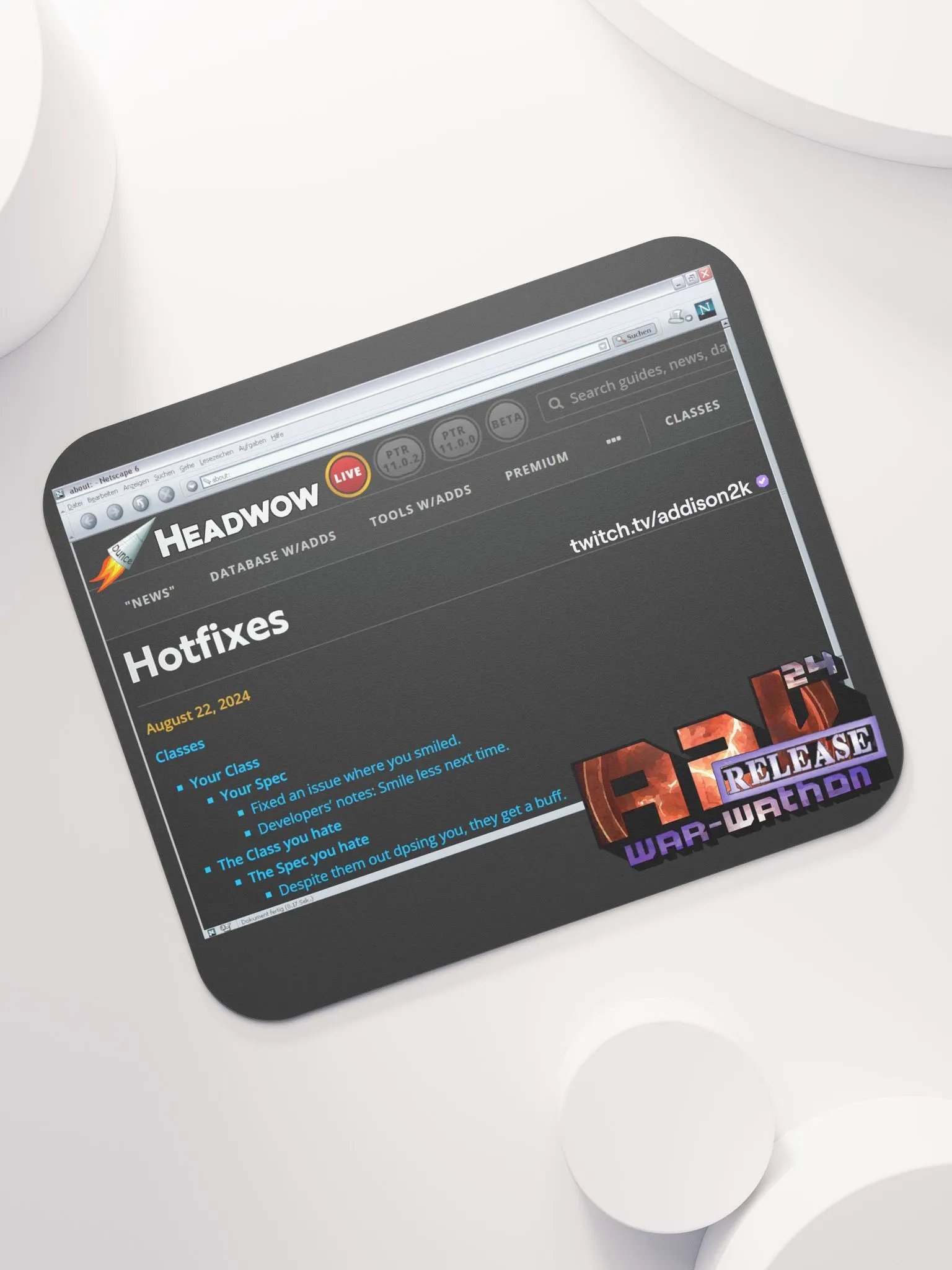 Copy of a2kMousePad NERF(TWW^24) product image (7)