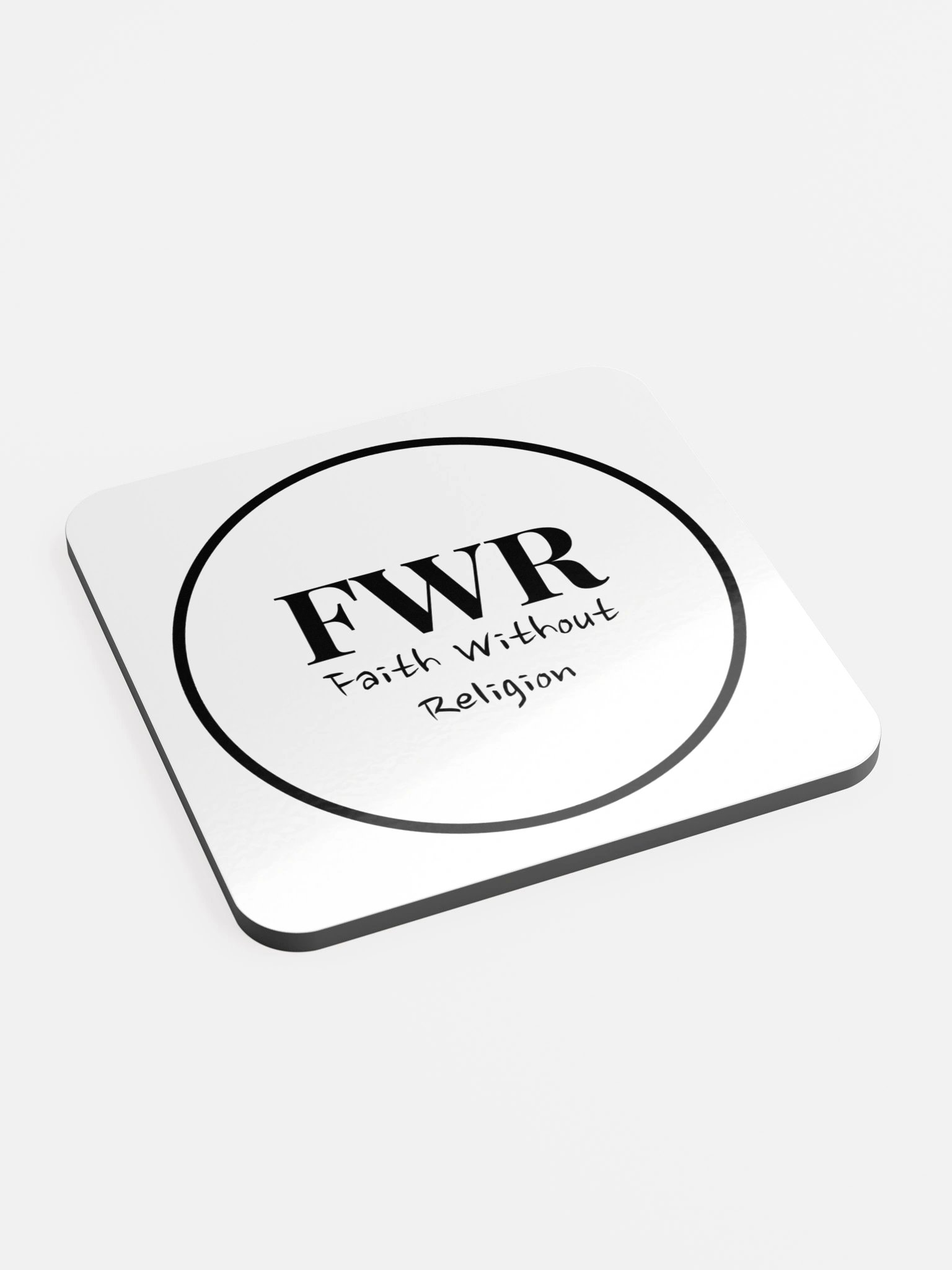 FWR Logo Cork Coaster product image (2)