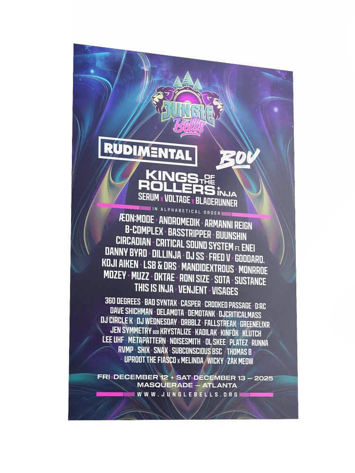 Jungle Bells 2025 Collector's Poster product image (5)
