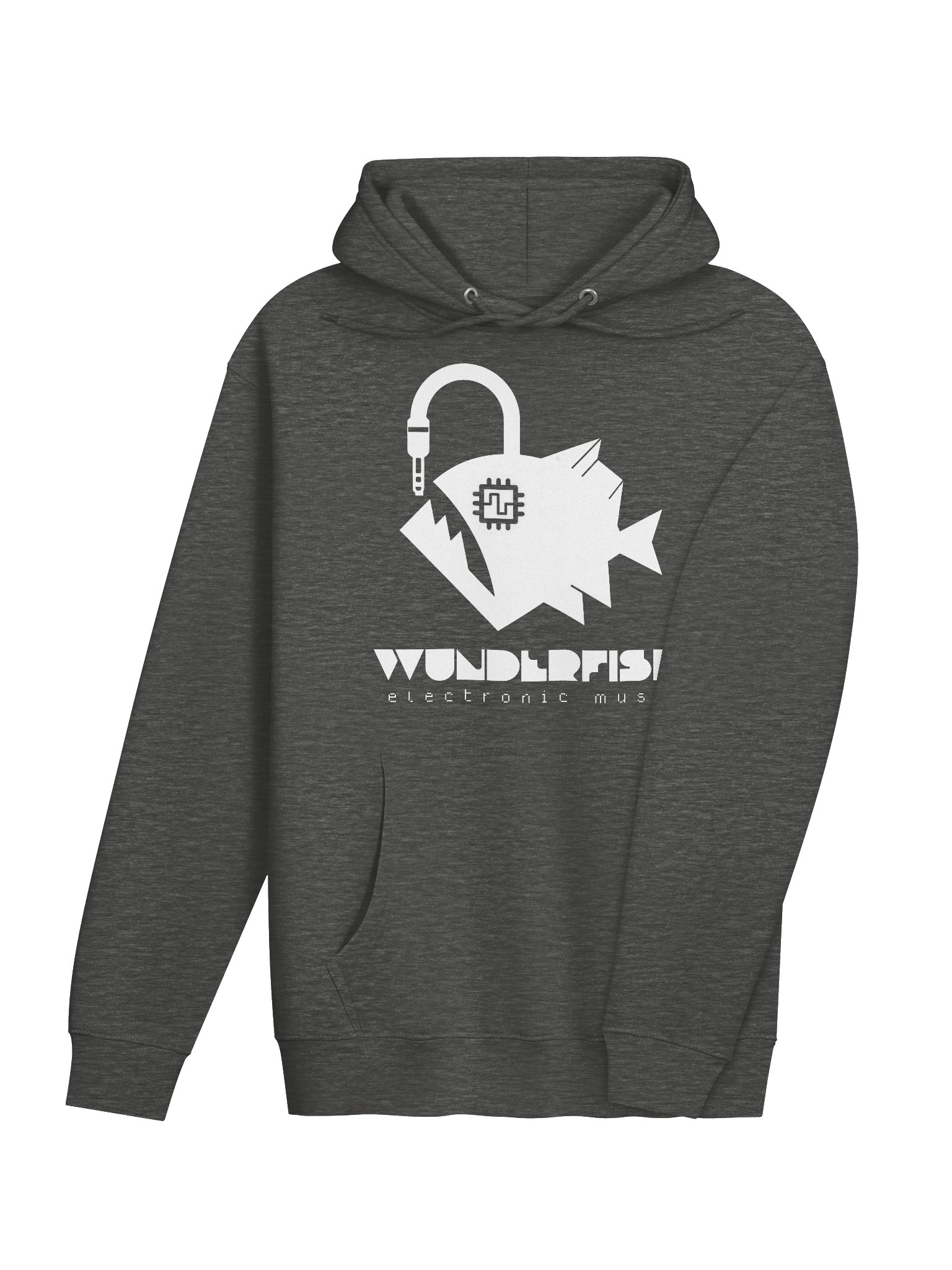 Hoodie Fish (Grey) product image (4)