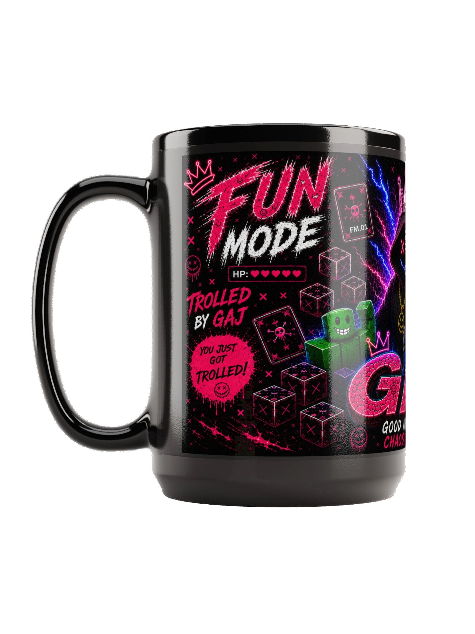 GAJ - FM.01 - Fun Mode Gaming Mug product image (1)