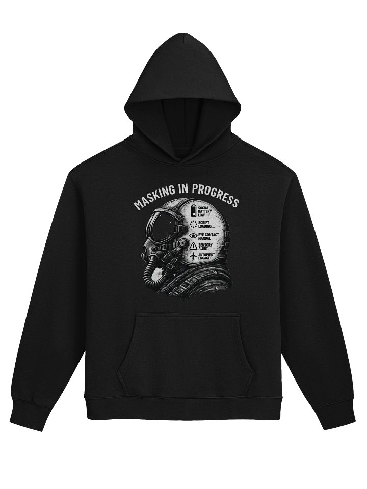 Masking in Progress- Dark Colors Hoodie product image (1)