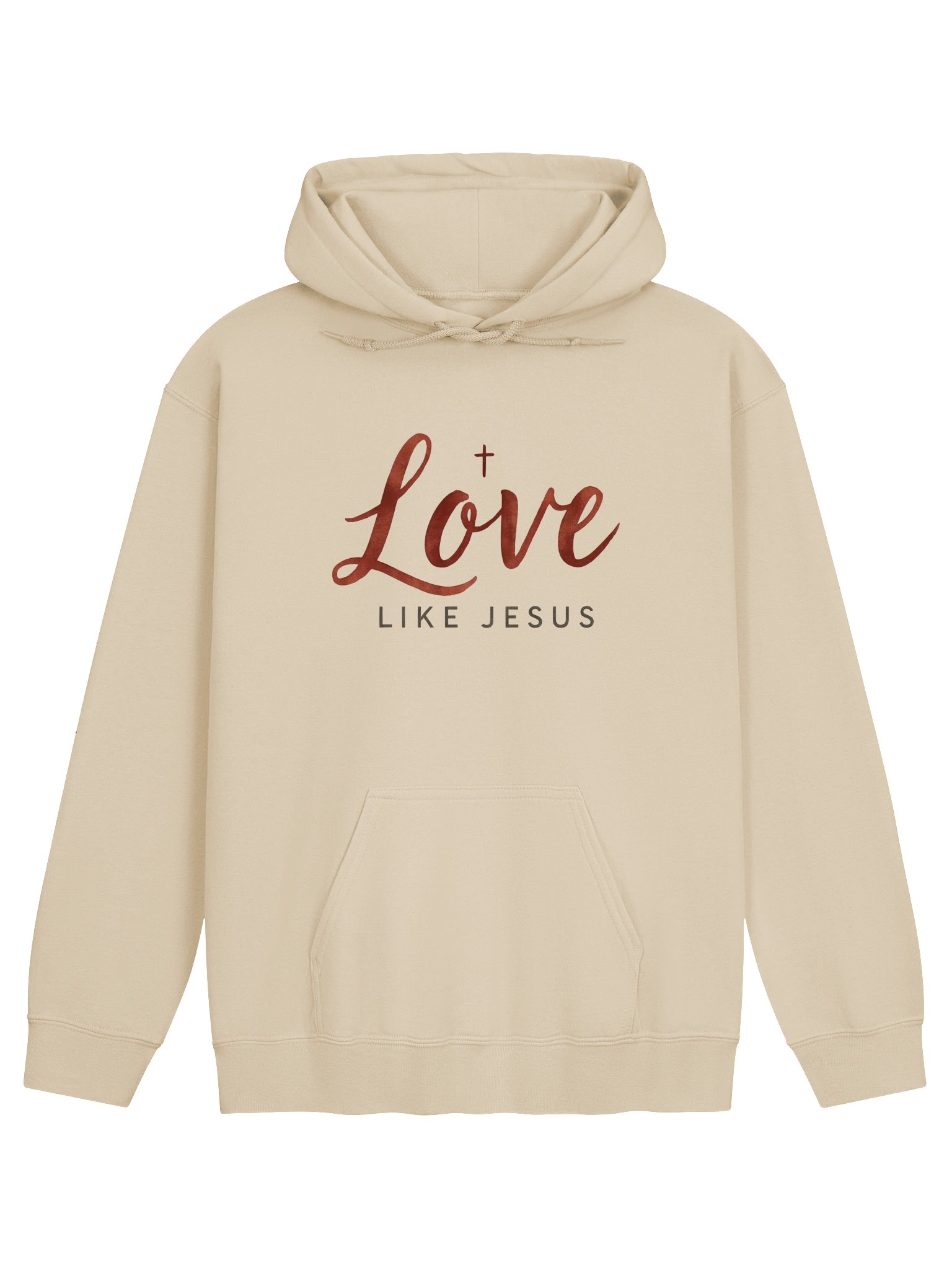 Love Like Jesus Hoodie — Christian Faith Pullover product image (1)