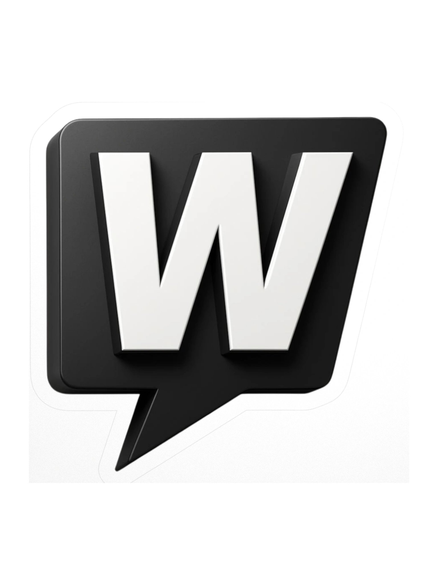 Big W Sticker product image (1)