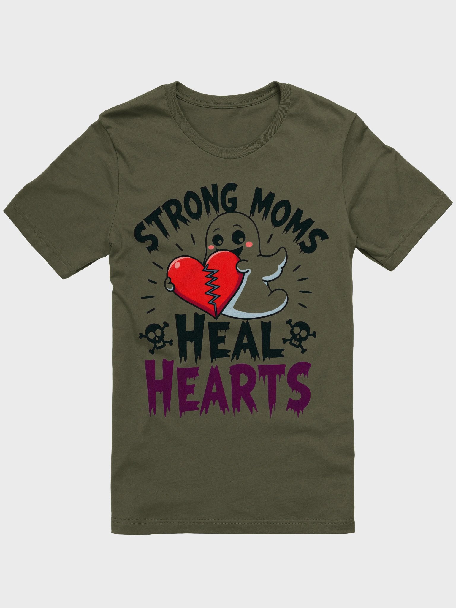 Halloween, Healing Hearts Strong Moms T-Shirt product image (25)