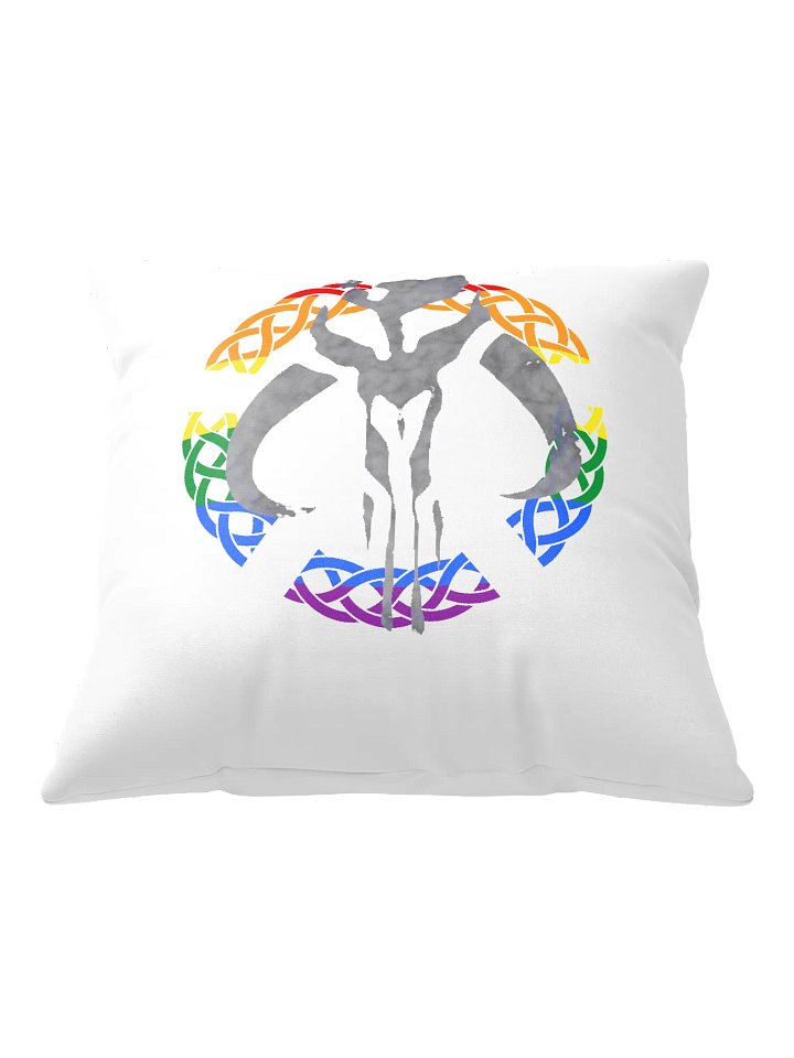 Rainbow Mythosaur Throw Cushion product image (1)