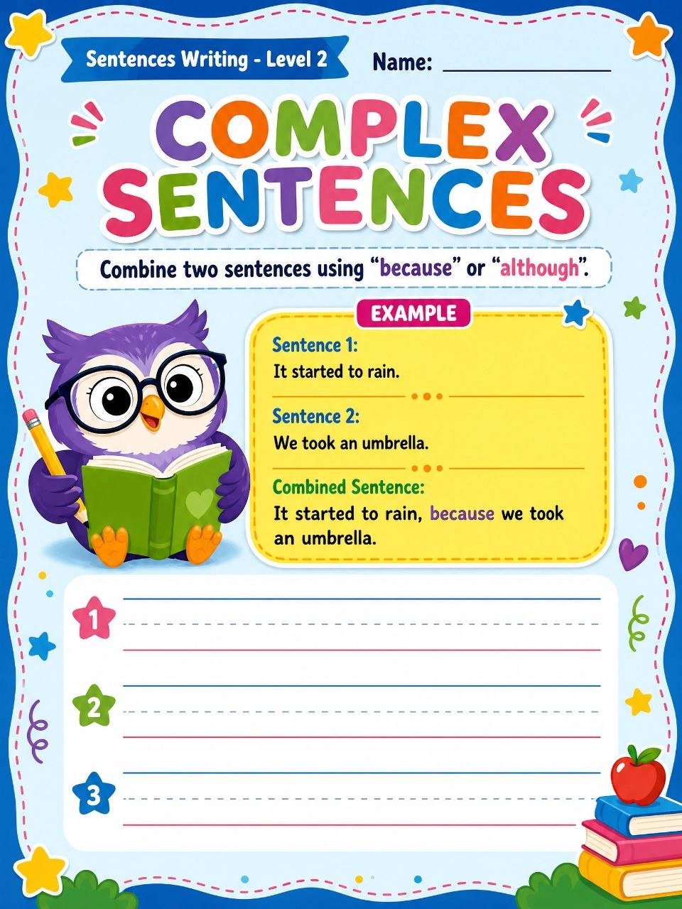 Sentences Writing Activity Book V 2 product image (4)