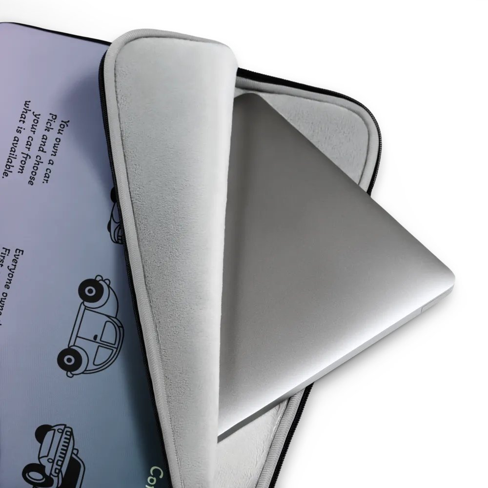 Ideology Infographic Laptop Sleeve product image (3)