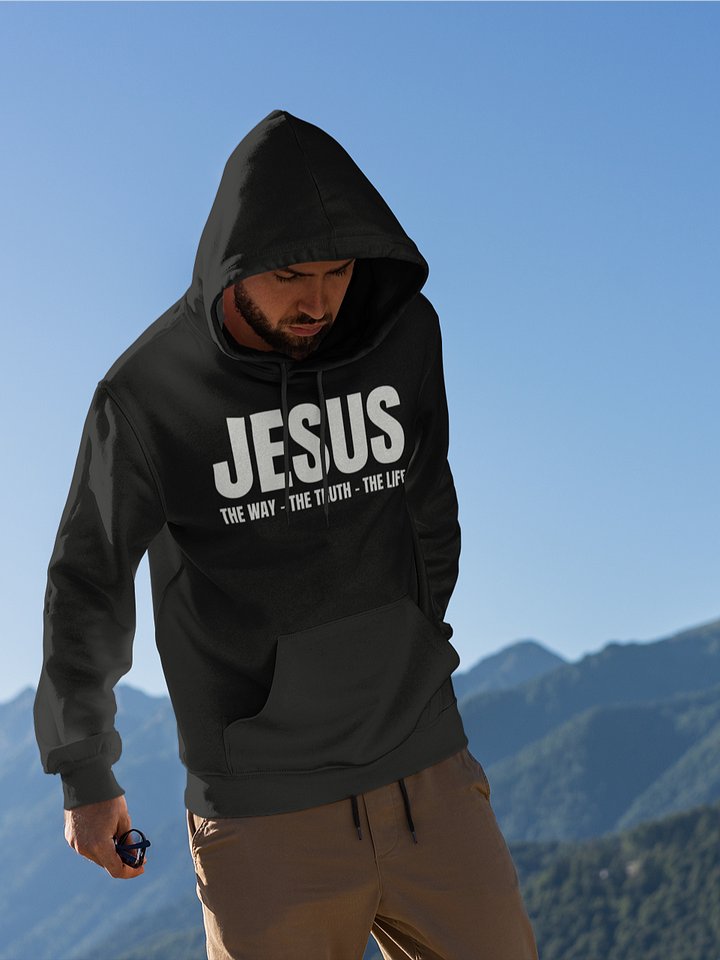 Jesus The Way The Truth and The Life Premium Hoodie product image (1)