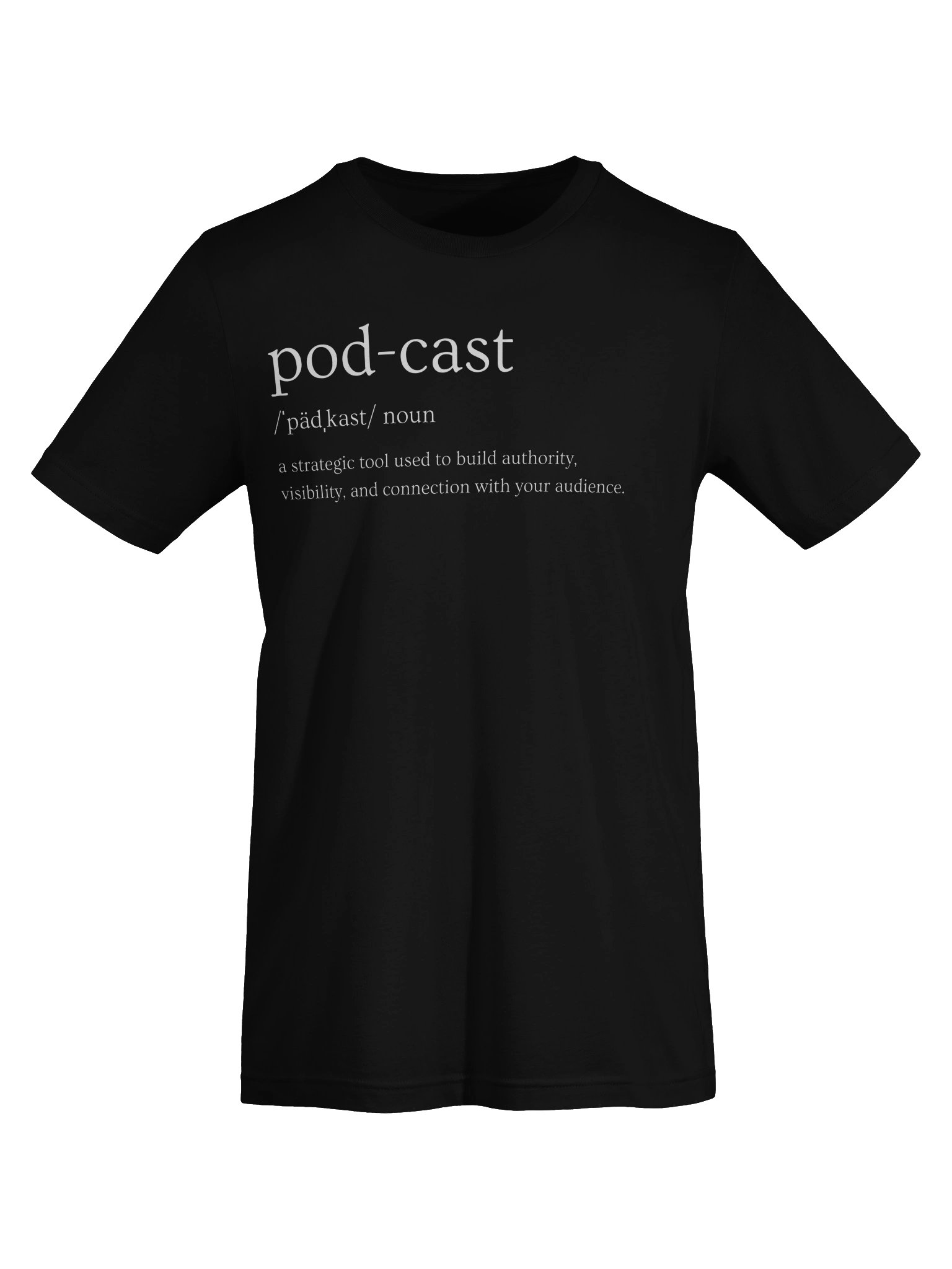 podcast shirt - strategic tool product image (5)