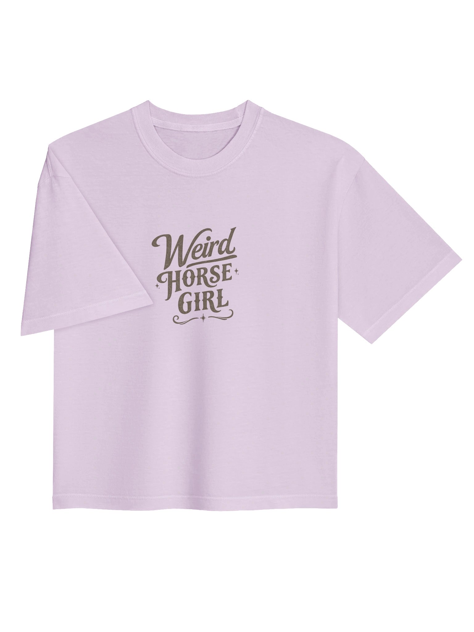 Weird Horse Girl - Boxy Tee product image (11)