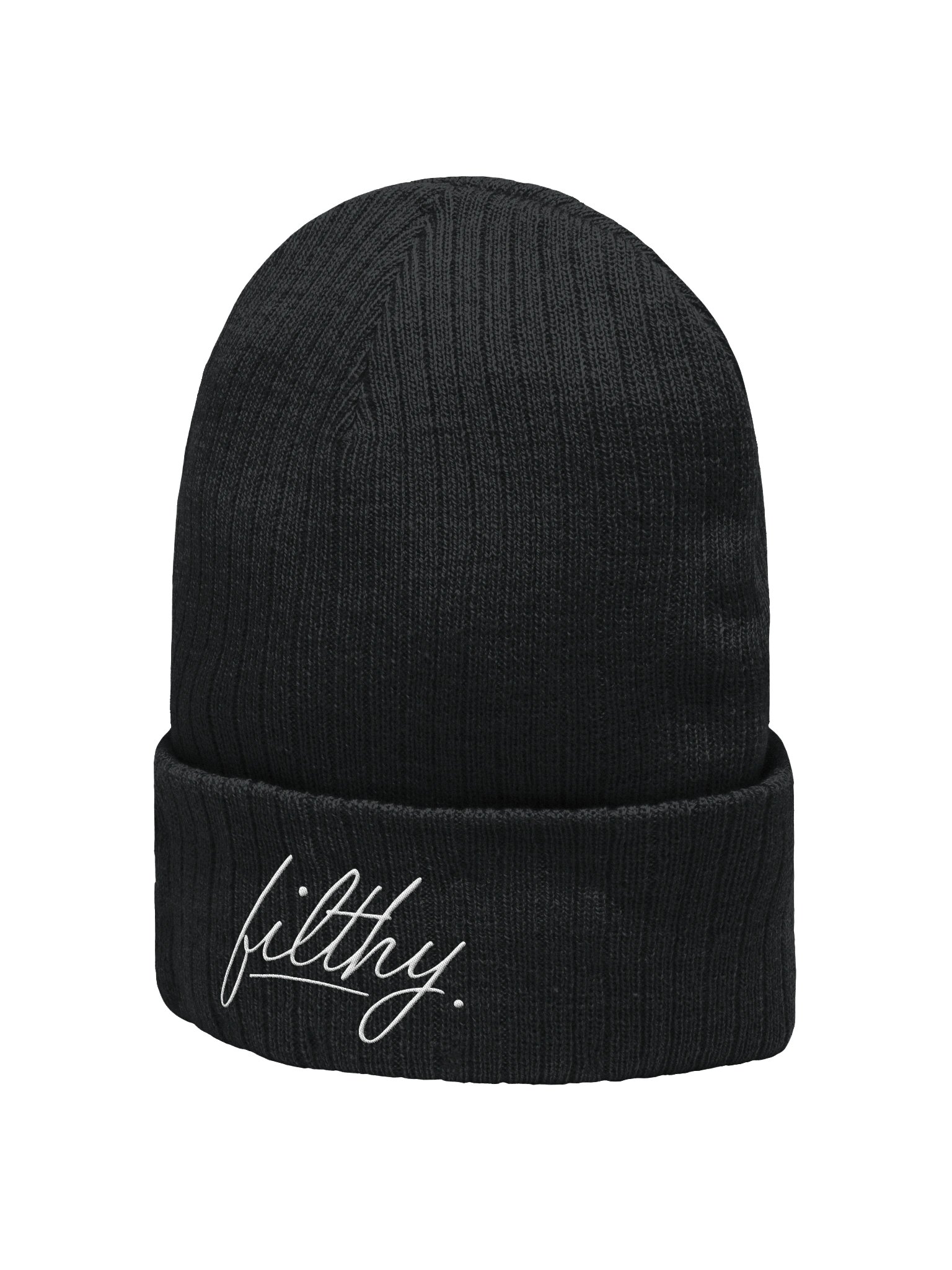 Signature FILTHY embroidered beanie product image (2)