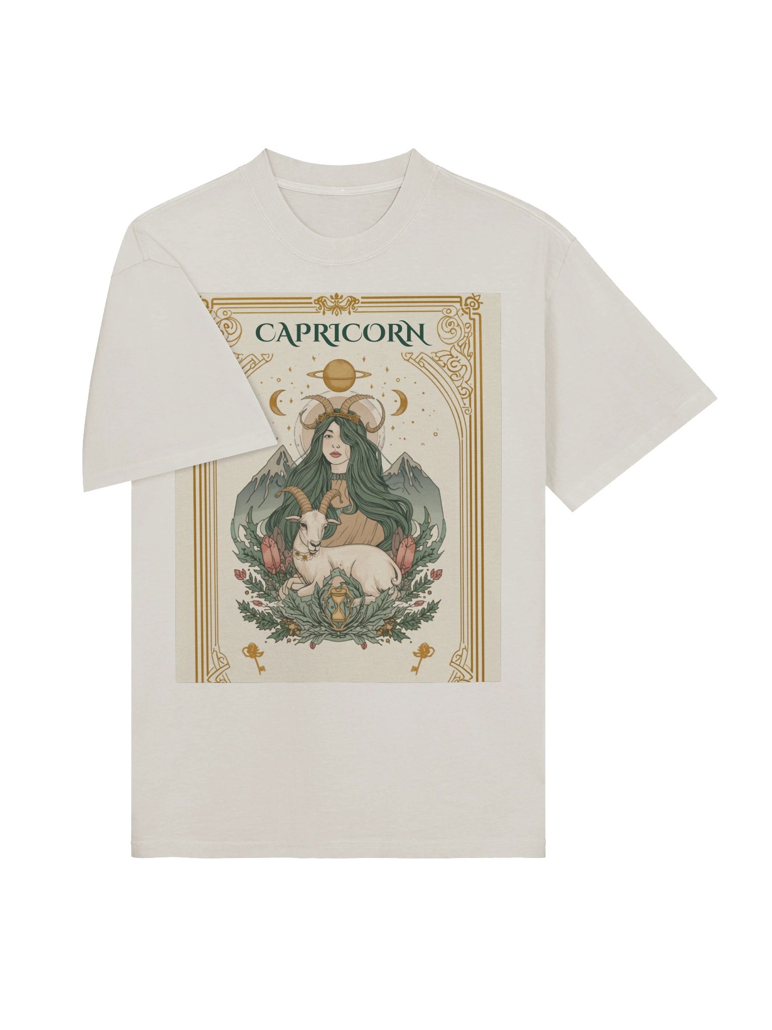Mystical Capricorn Zodiac Sea Goat Woman Celestial Astrology product image (3)