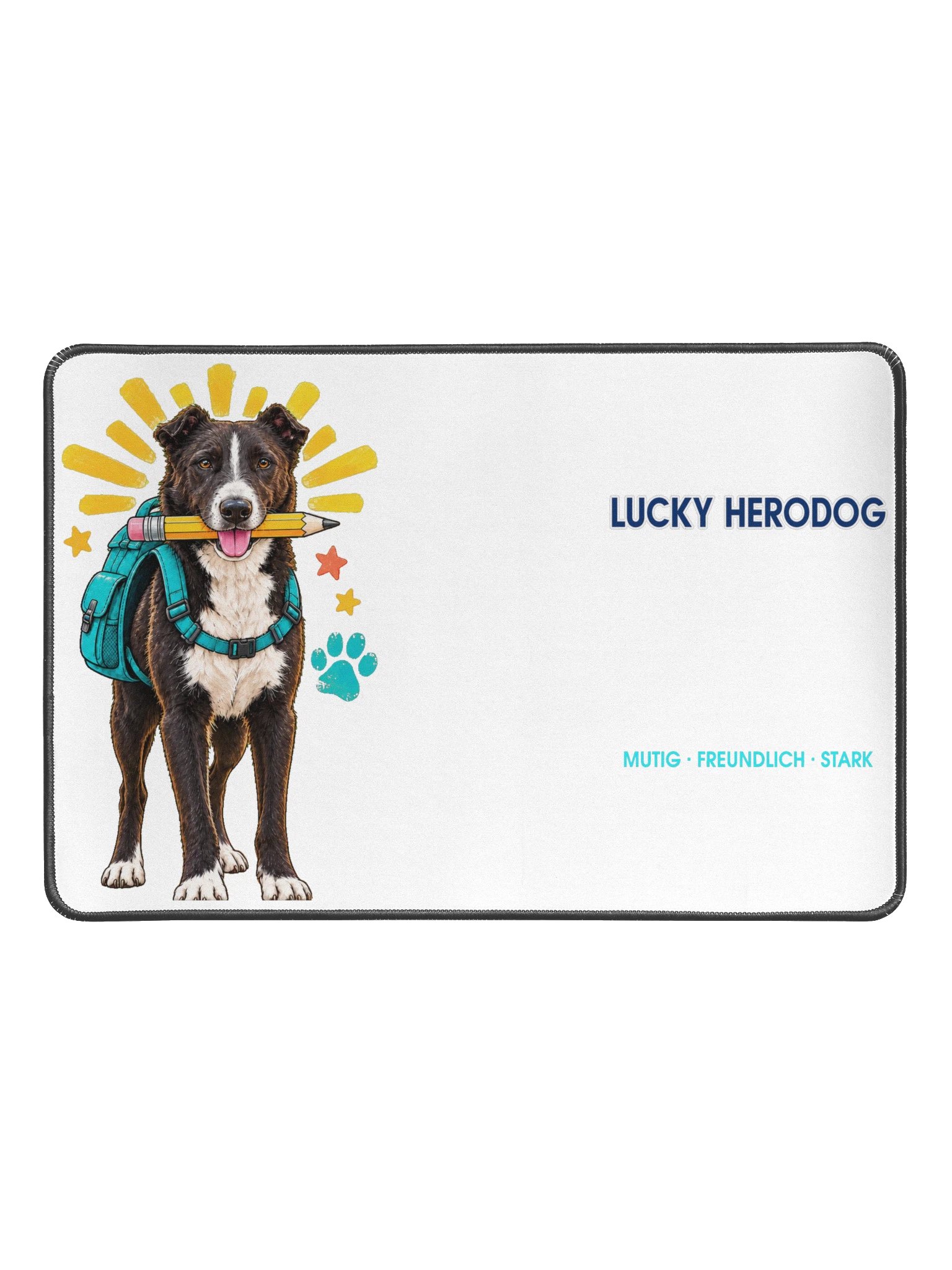DogKids Schulanfänger Schreibtischmatte – Lucky HeroDog product image (1)