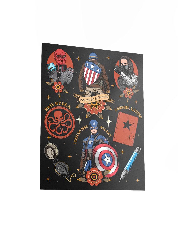 Captain America Flash - Print product image (2)
