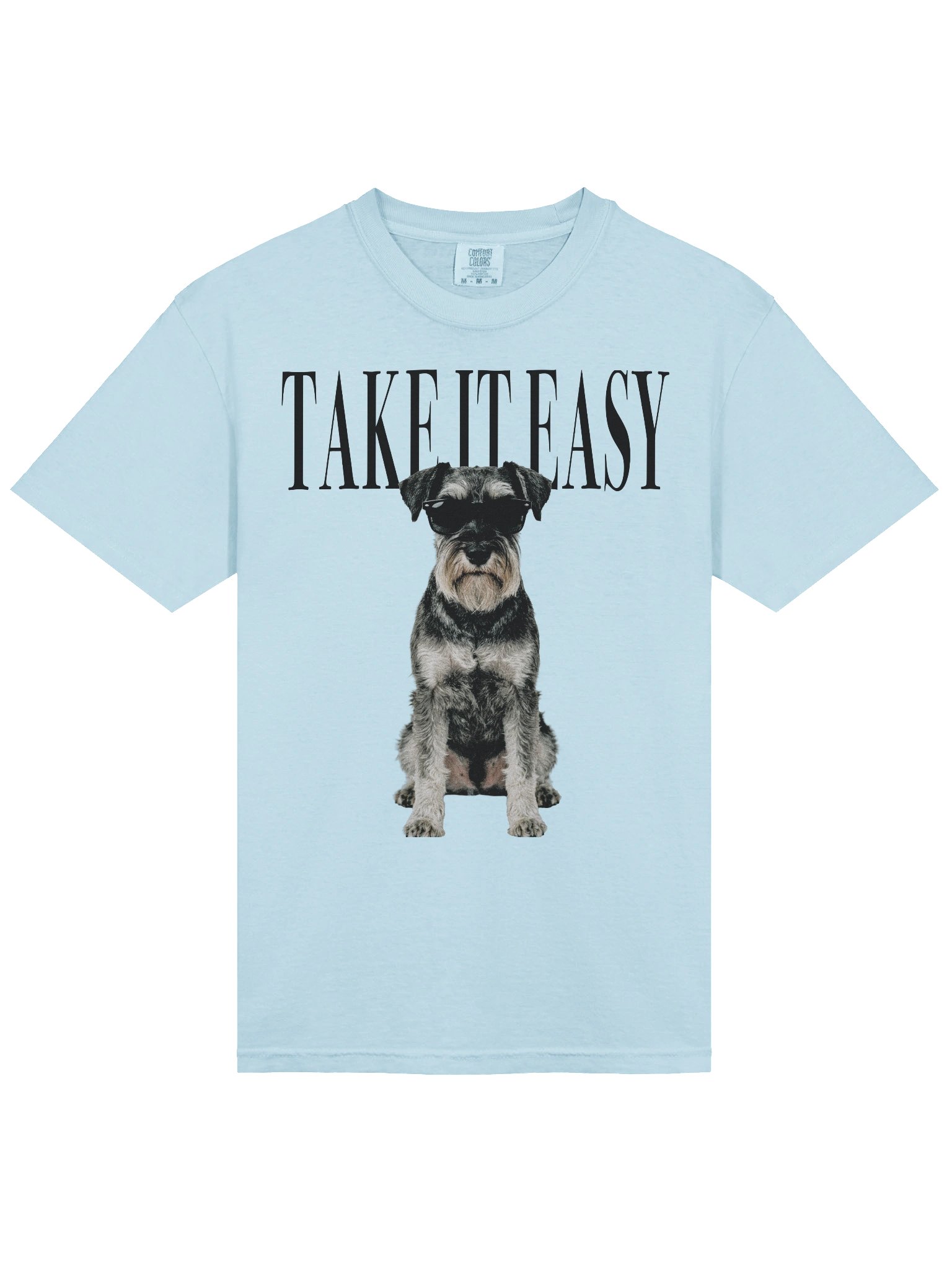 Take It Easy '90s Pop Vintage-Style T-Shirt for Standard Schnauzer(Salt & Pepper) Owner product image (6)
