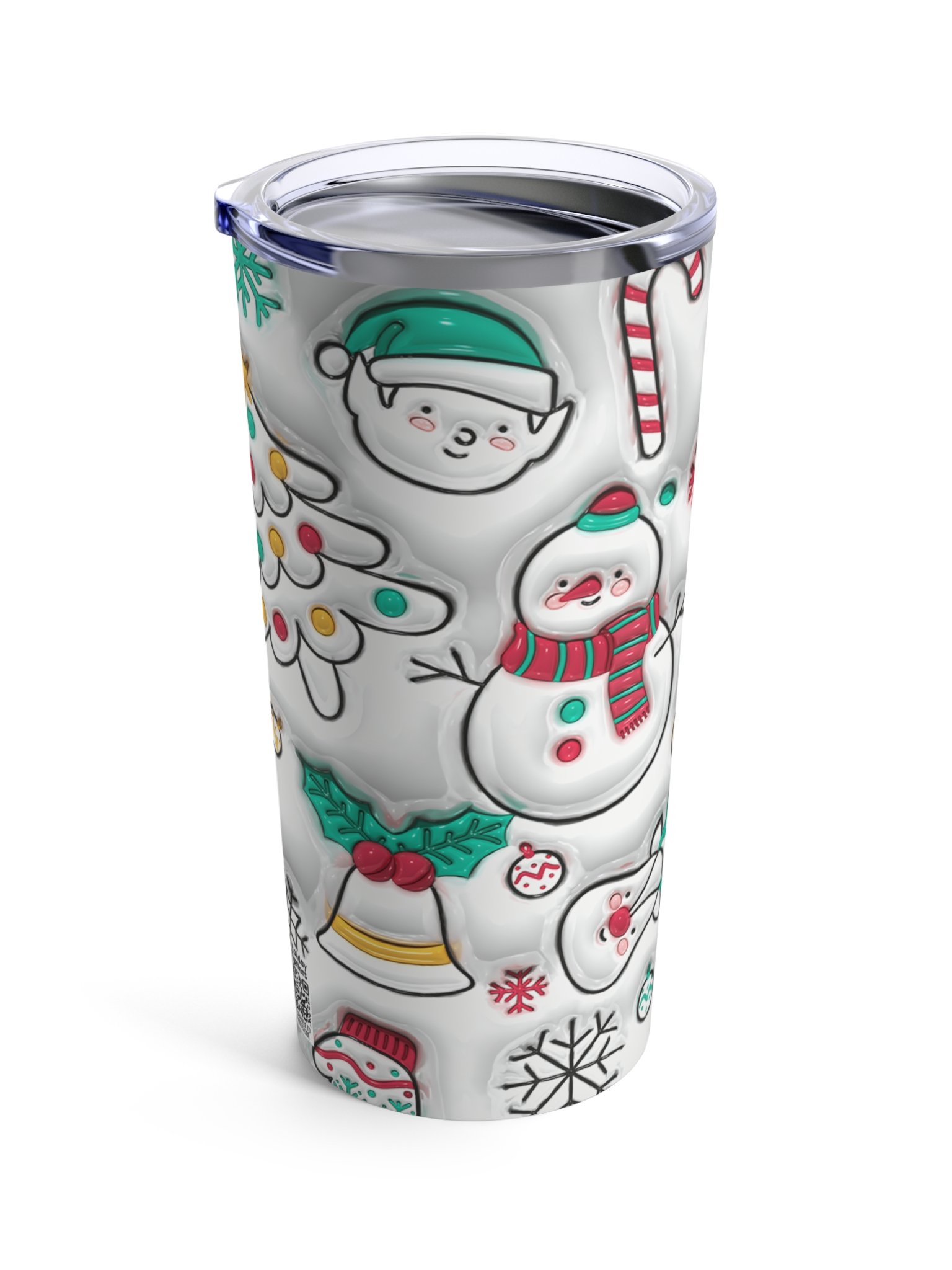 Cheerful Drops Holiday Stainless Steel Tumbler product image (4)
