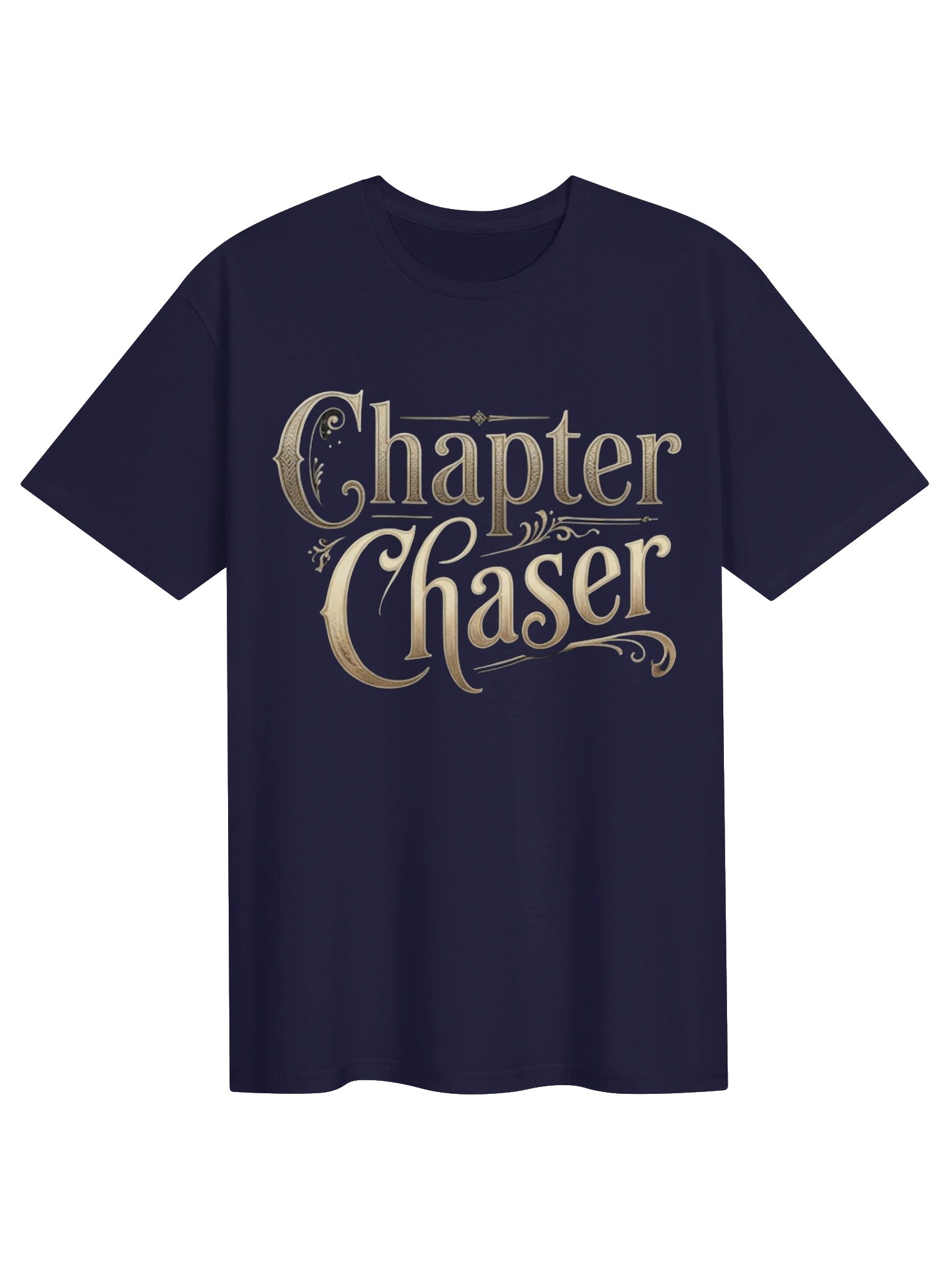 Chapter Chaser Luxury Bookish Tee – Dark Academia & Fantasy Reader T-Shirt product image (2)