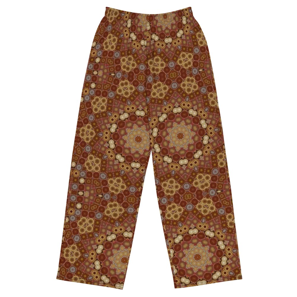 Star Geometry Kaleidoscope Wideleg Pants product image (2)
