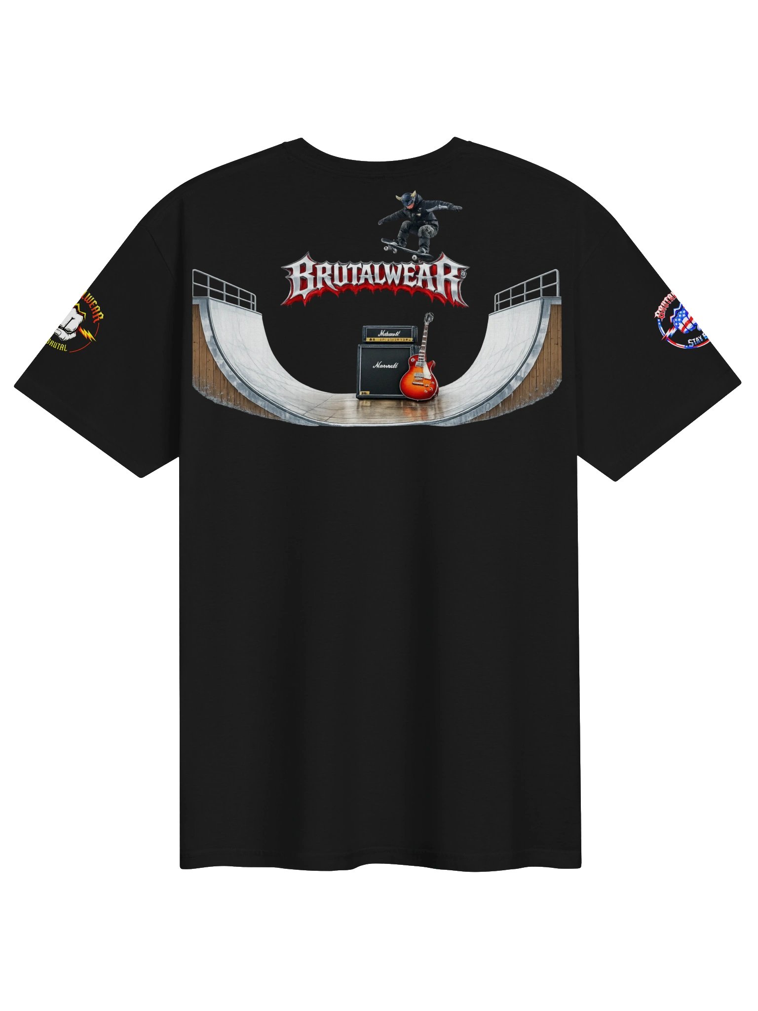 BWEAR SK8TER / PIPES GTR AMP GRAPHIC TEE product image (2)