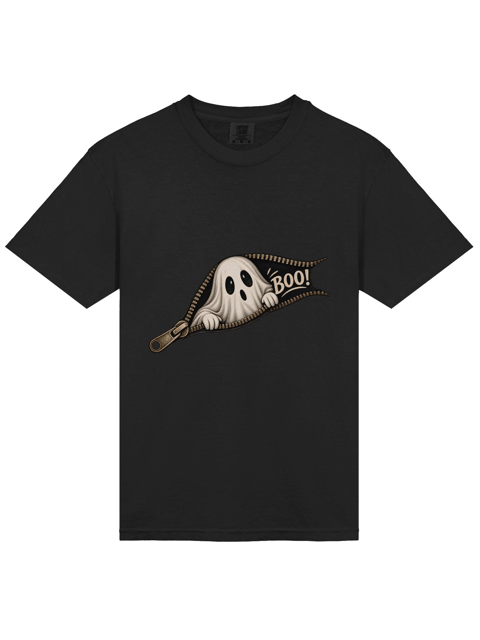 Halloween Ghost PNG, Boo Ghost PNG, Spooky Season PNG, Zipper Ghost Design, Halloween Clipart, Cute Ghost png product image (9)