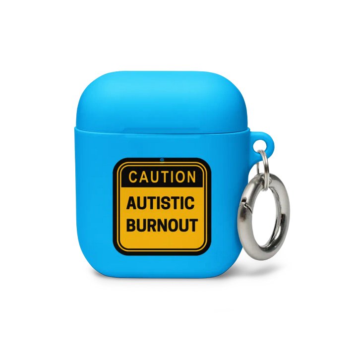 CAUTION: ASD BUTNOUT (black outline) airpods case product image (5)
