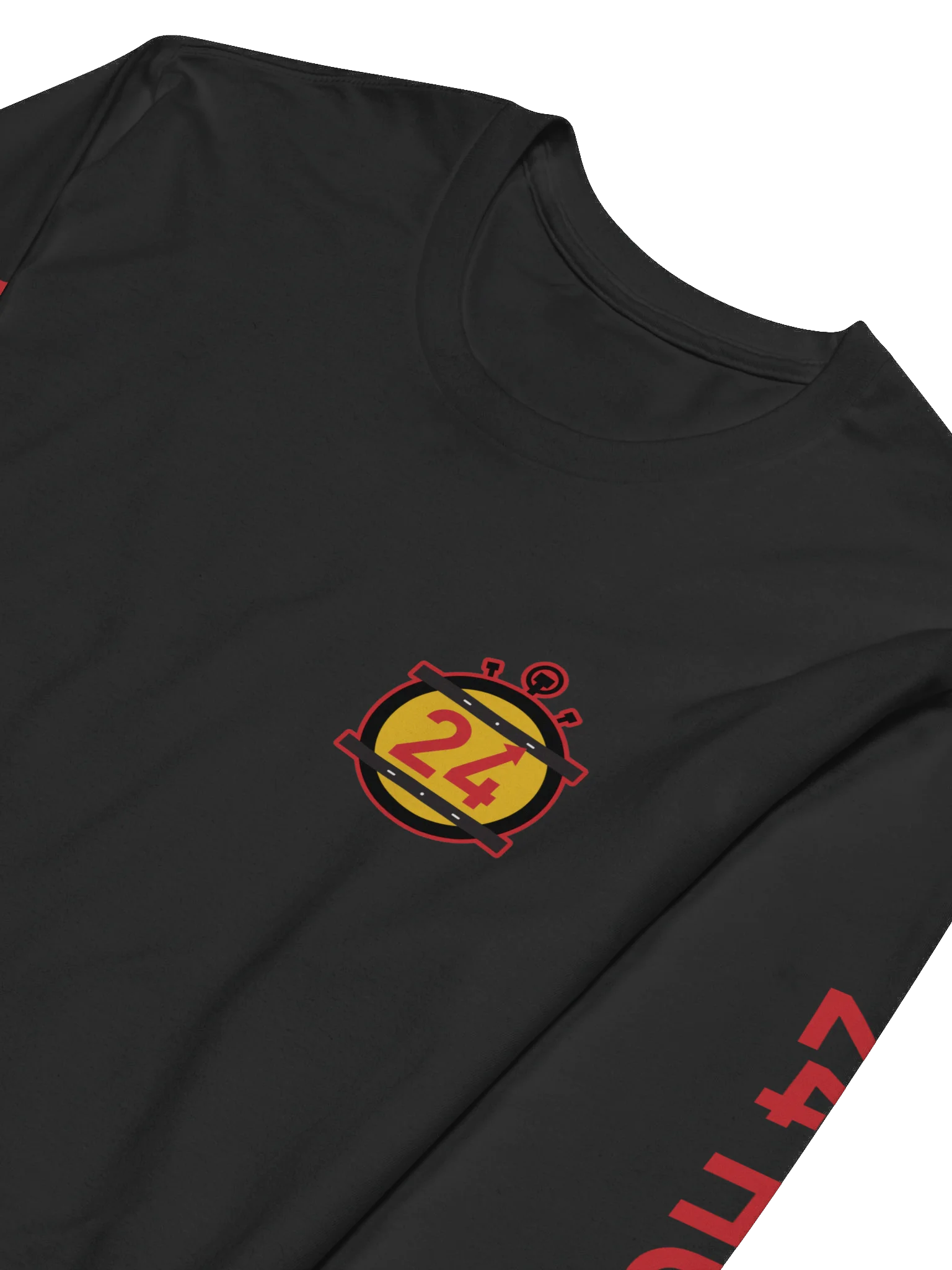 i survived 24 HOURS Fitted Long Sleeve Crew product image (7)