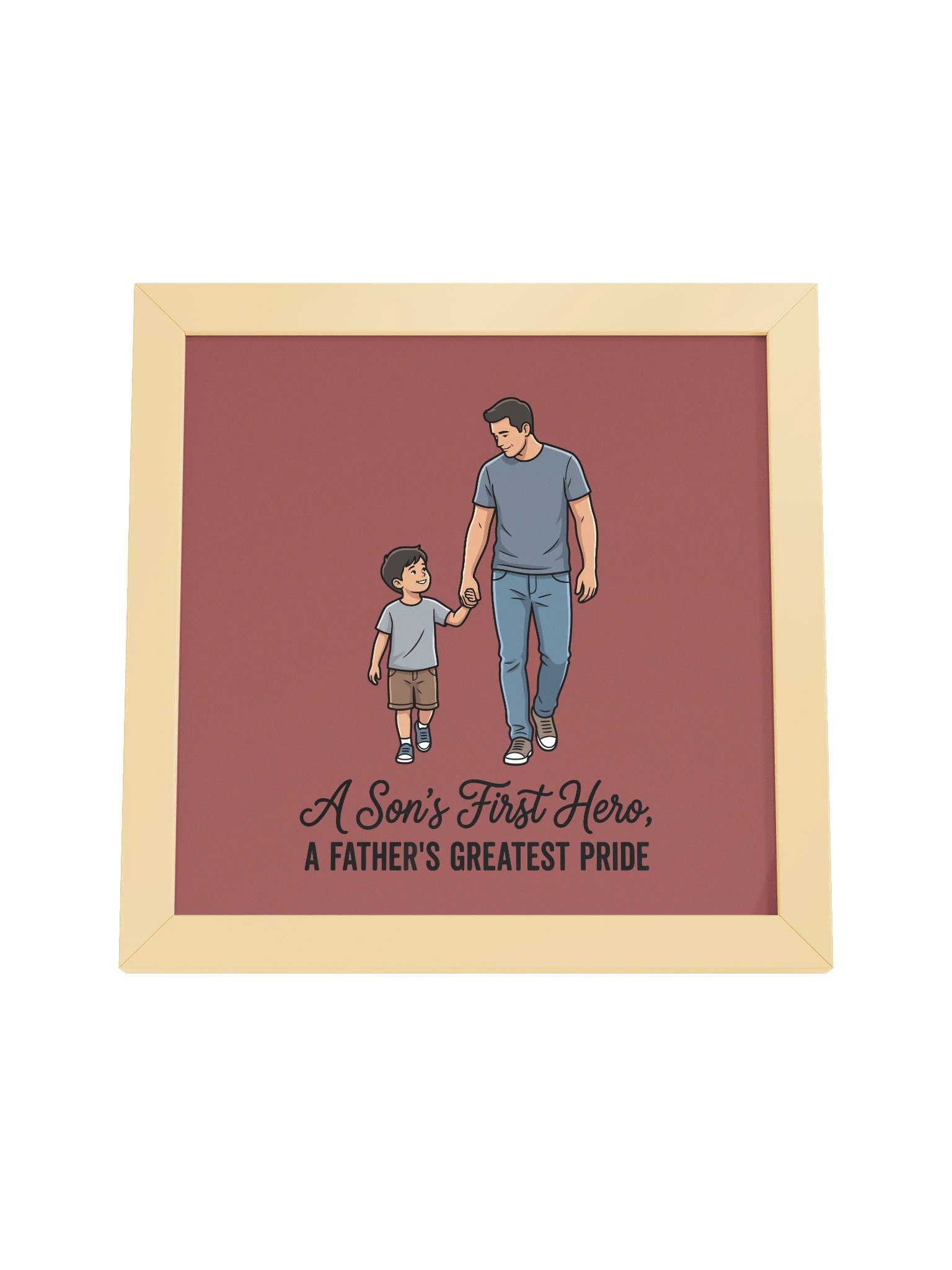 A Son’s First Hero Framed Poster product image (32)