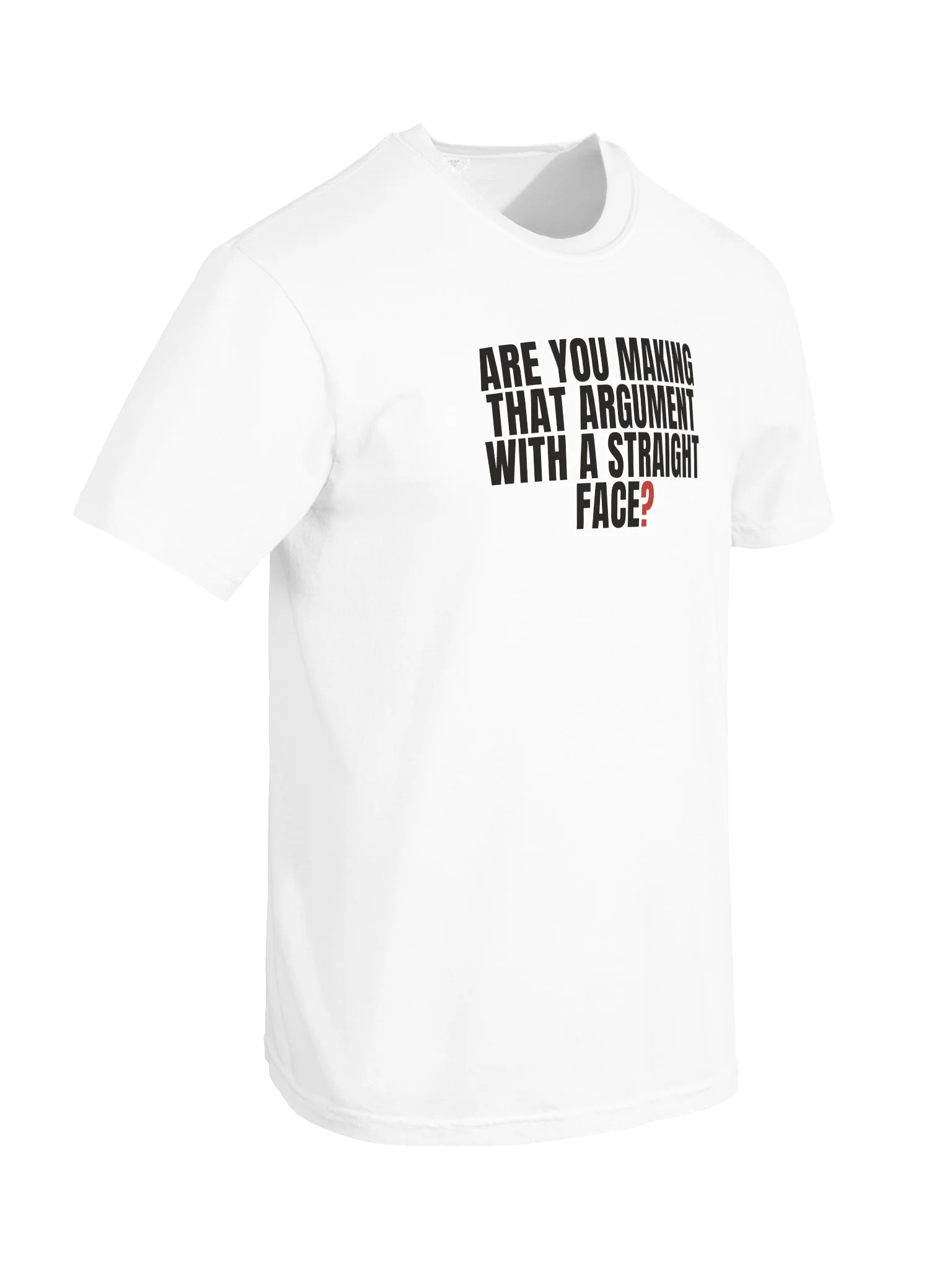 Straight Face? – Tee (Light) product image (46)