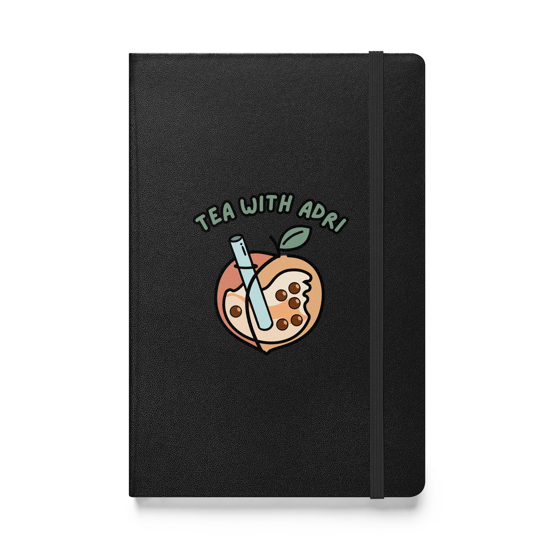 Peachy Boba Hardcover Notebook product image (1)
