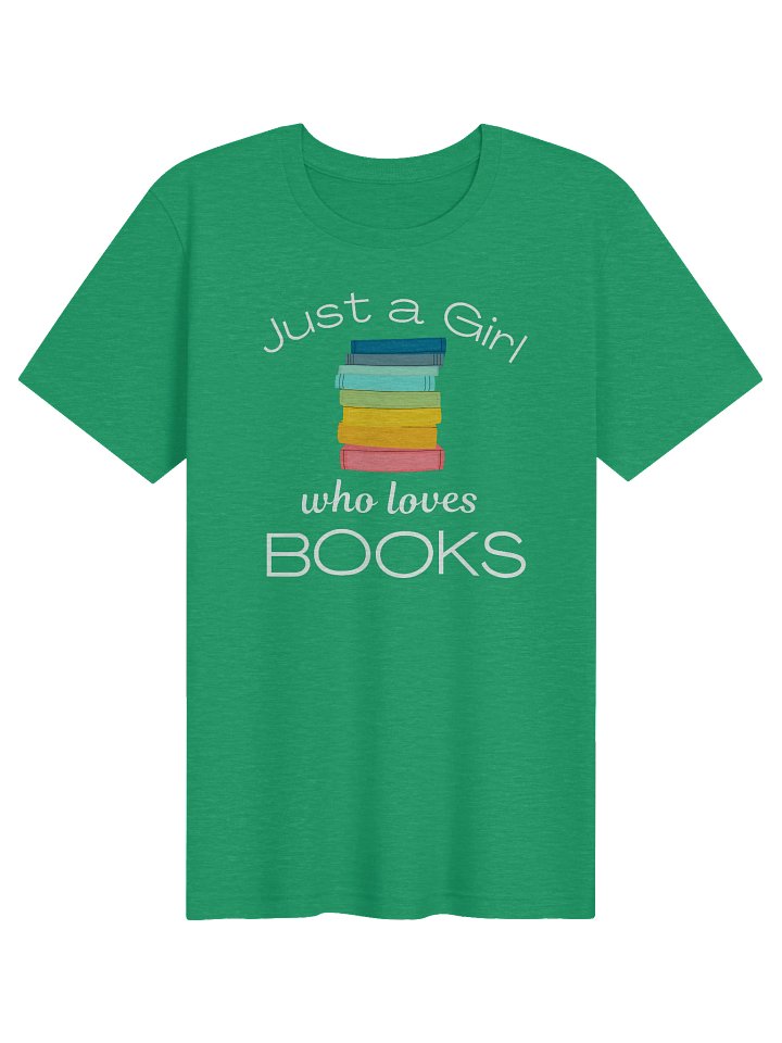 Just a Girl Who Loves Books T-shirt product image (4)