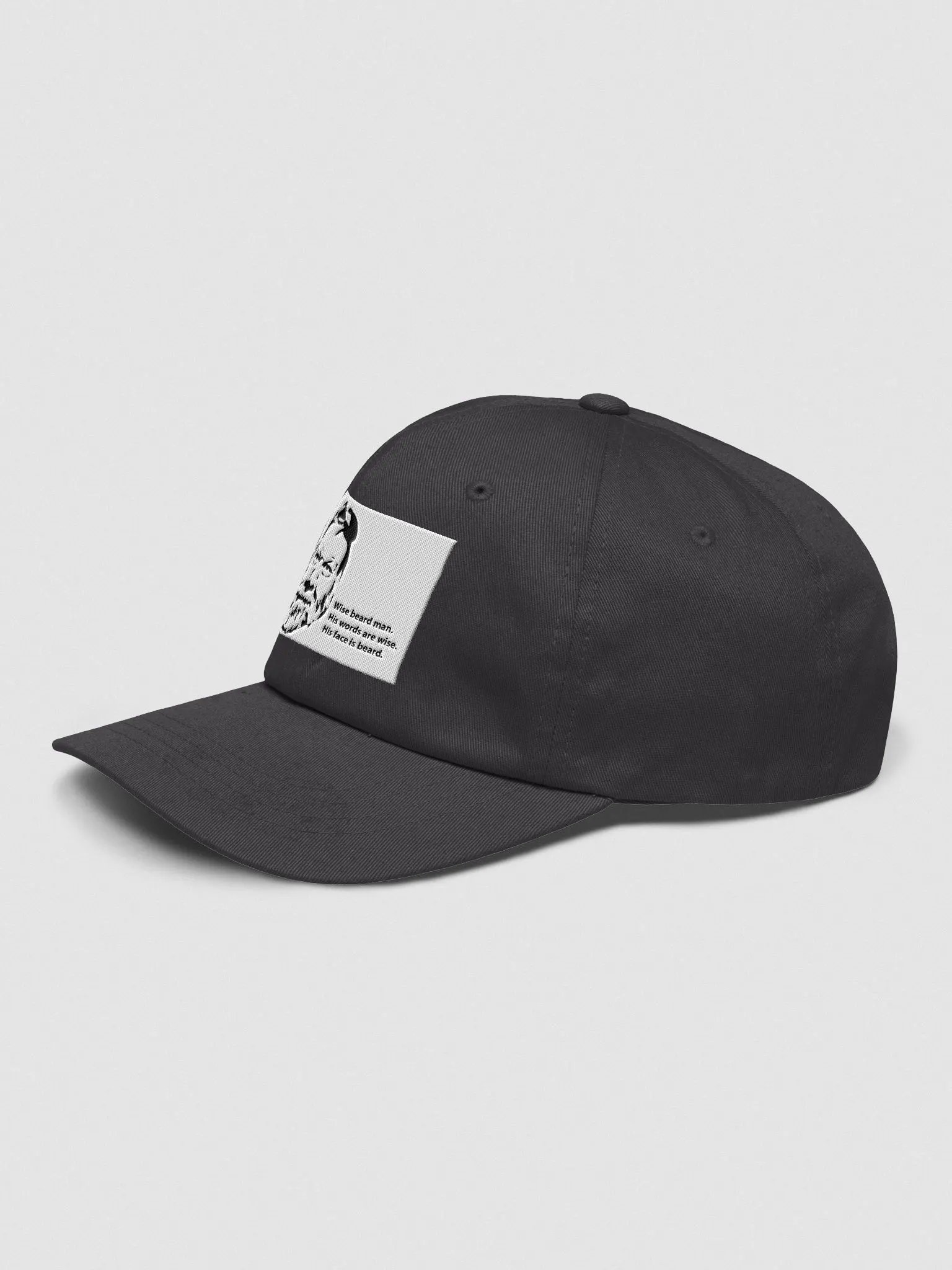 Wise Beard Man Dad Hat product image (3)