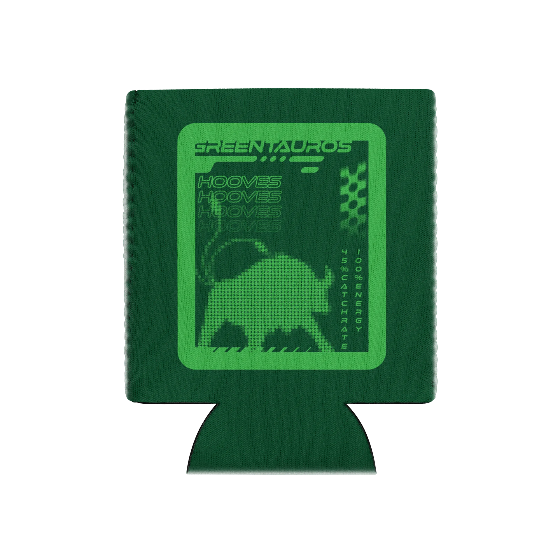 Green Tauros Coozie product image (1)