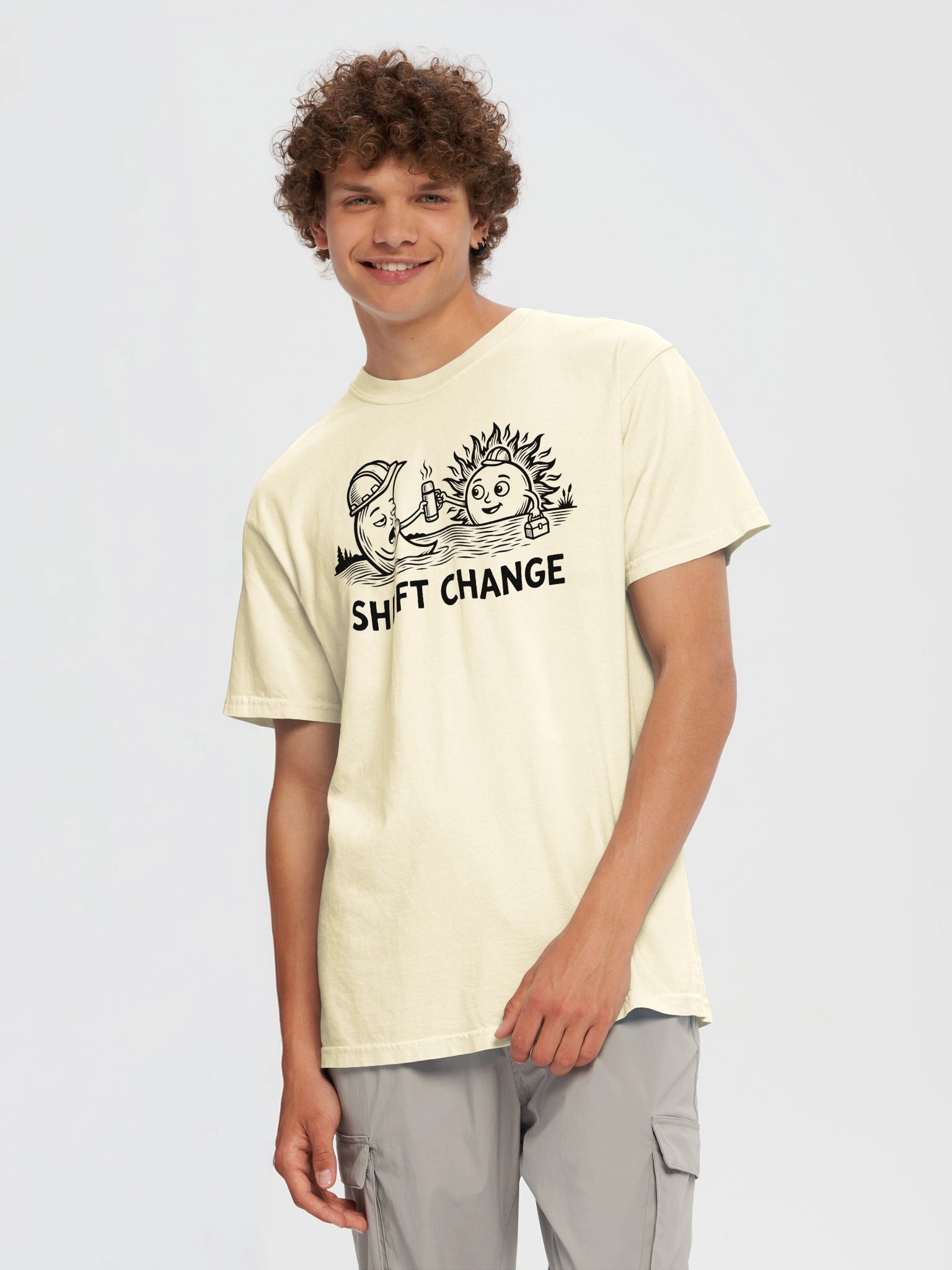 Shift Change Sun and Moon Tee product image (10)