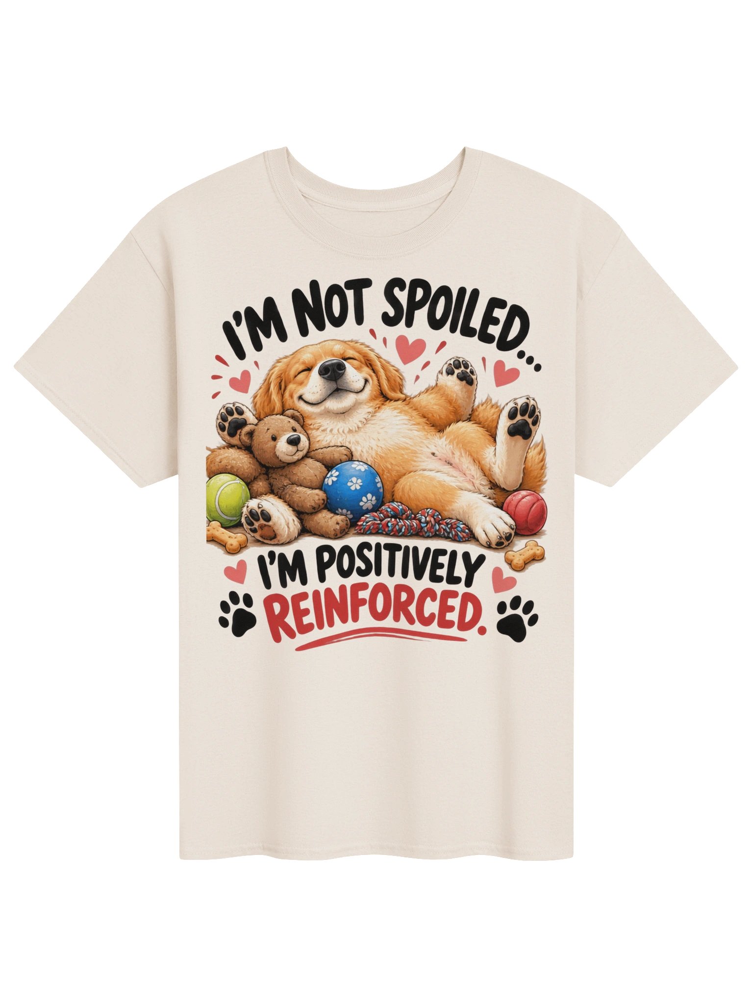 I'm Not Spoiled – Funny Golden Retriever T-Shirt product image (1)